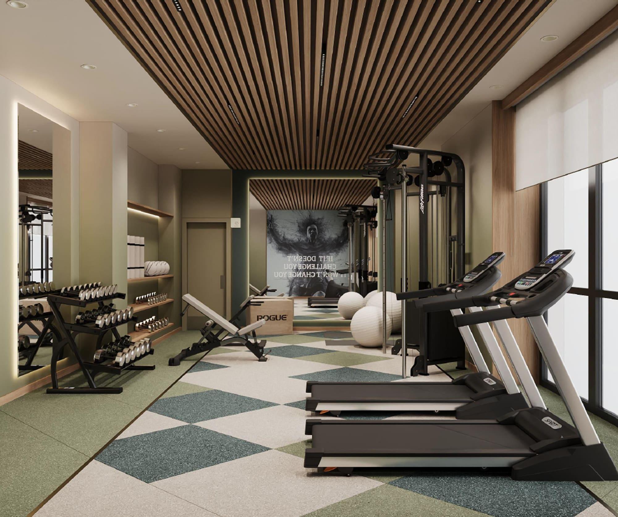 Gimnasio Hilton Dubai Palm Jumeirah