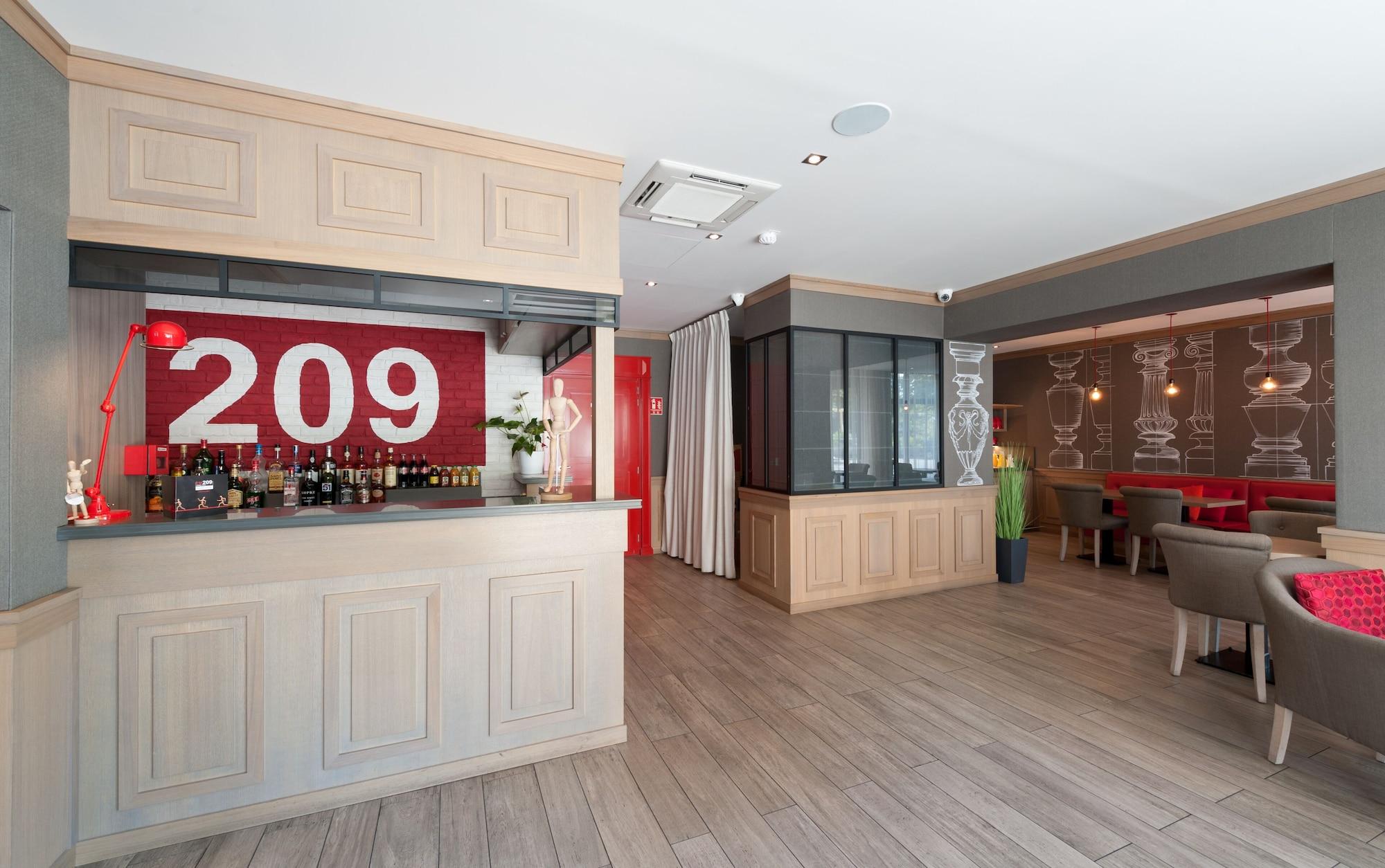 Vista Lobby Hôtel Le 209 Paris Bercy