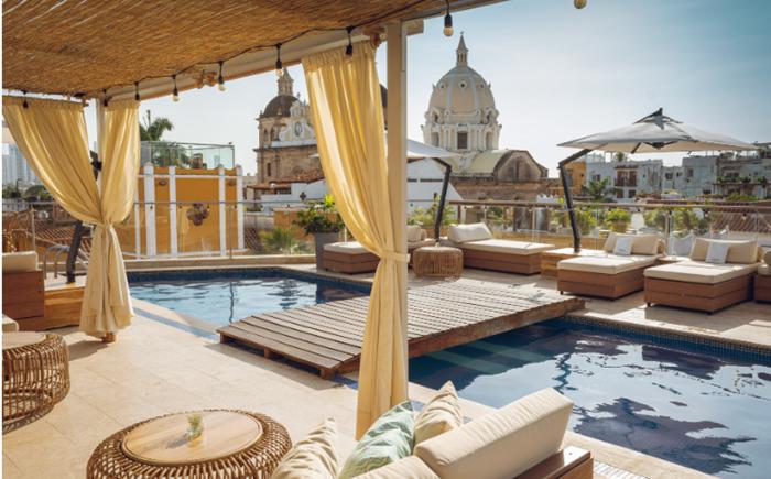 Vista Piscina Sophia Hotel