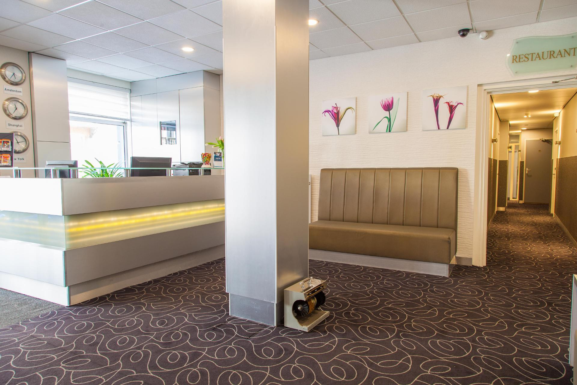 Vista Lobby Hotel City Garden Amsterdam