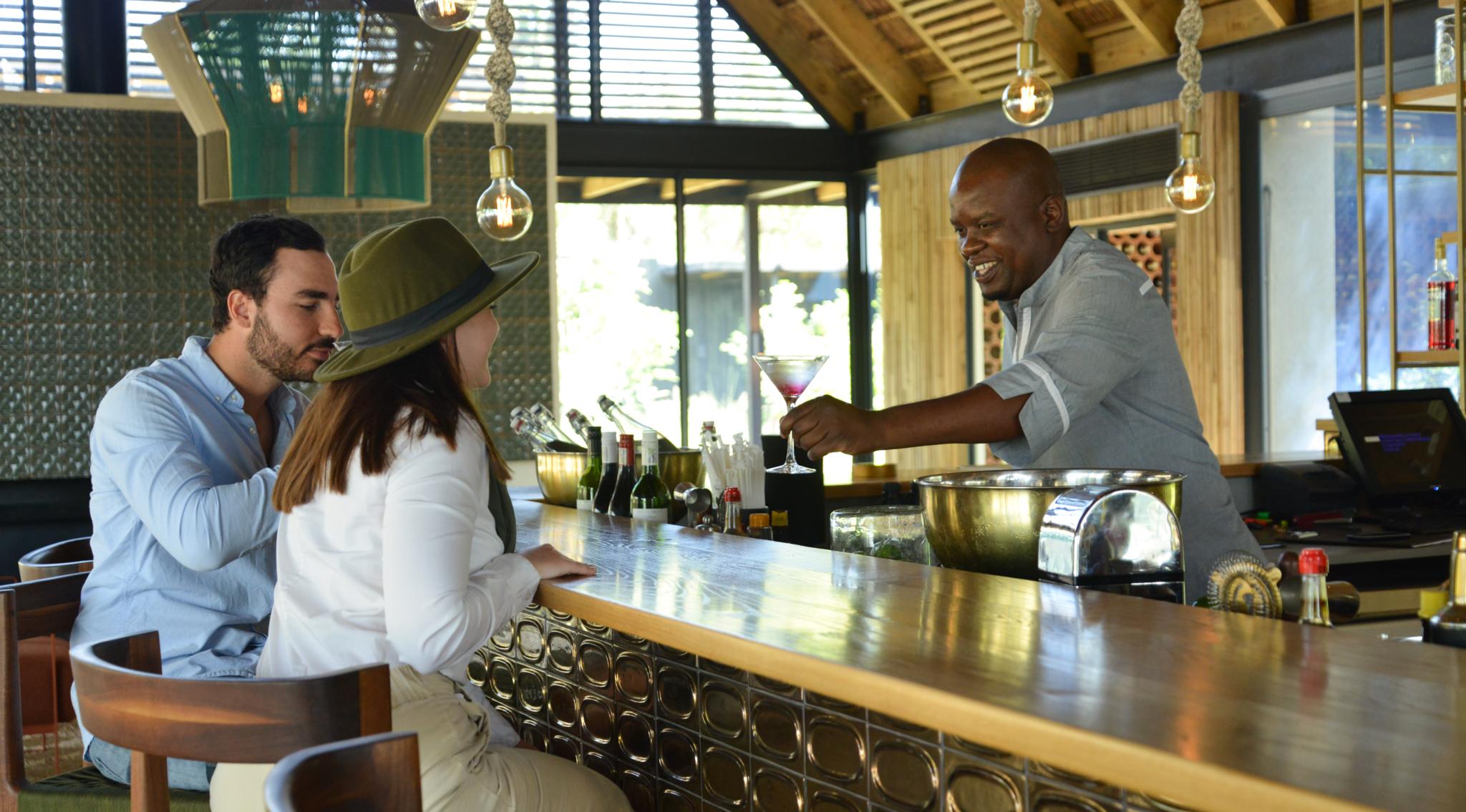 Bar/Salón Lion Sands River Lodge