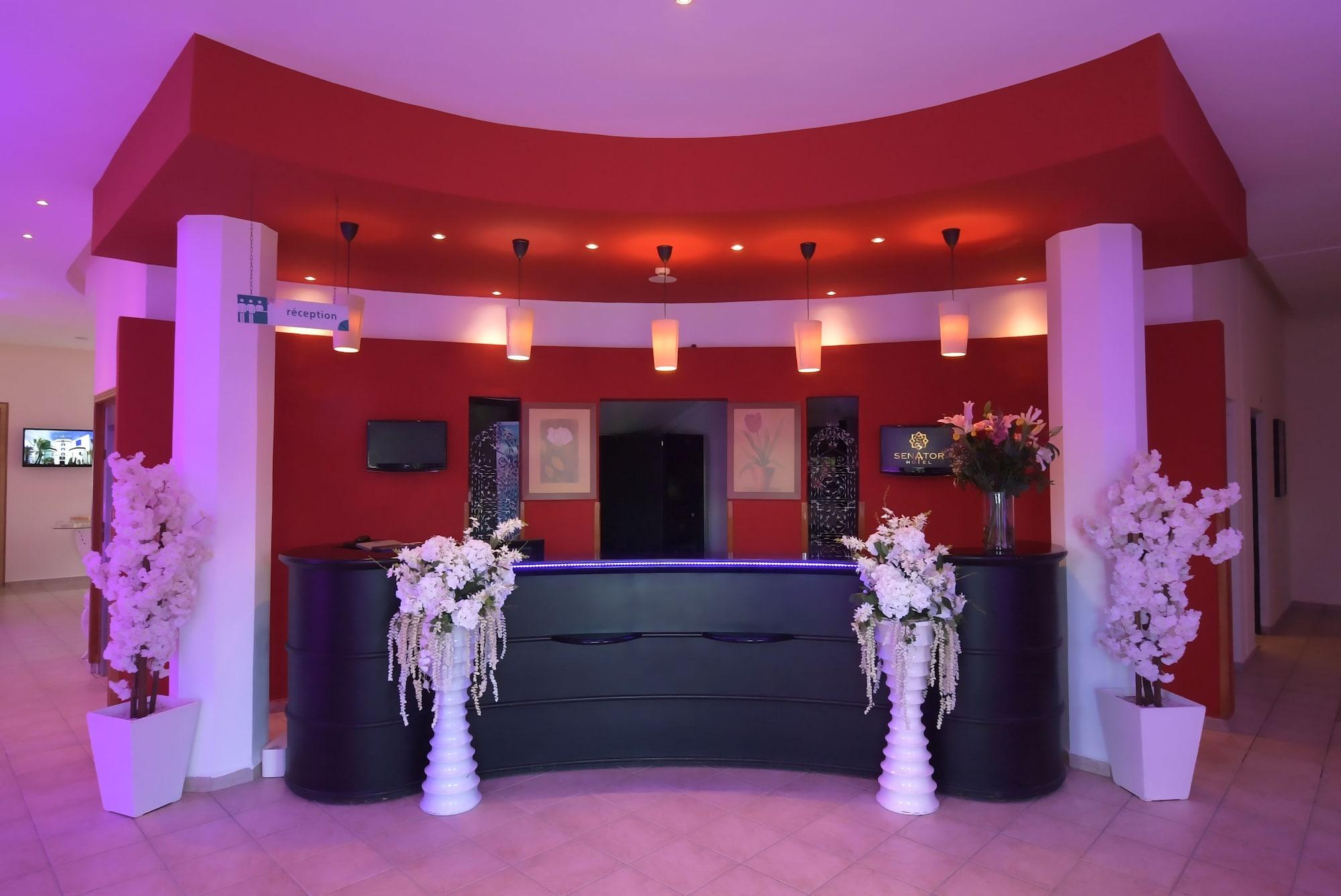 Vista Lobby Senator Hotel Tanger