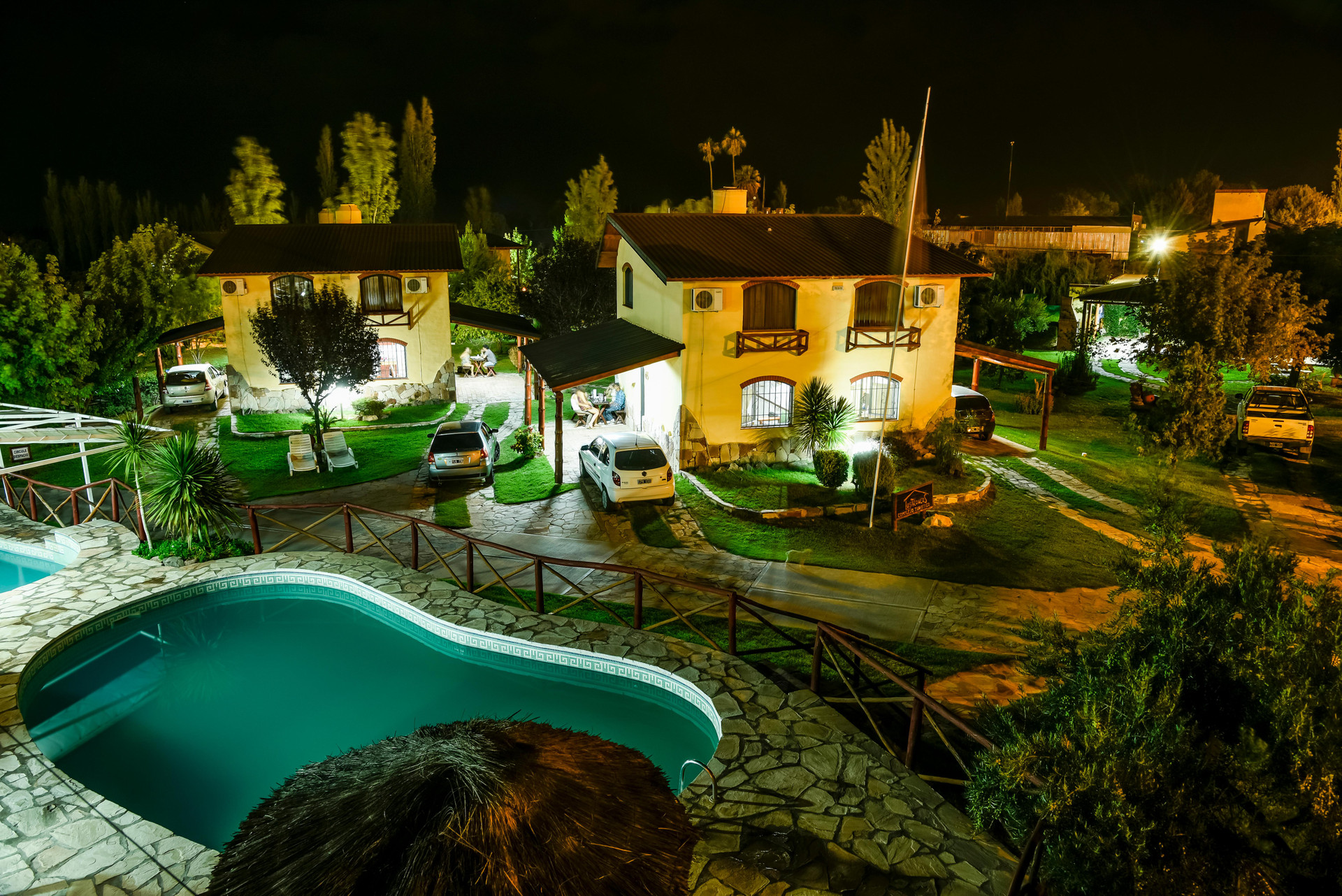 Vista Exterior Complejo Turístico Los Troncos