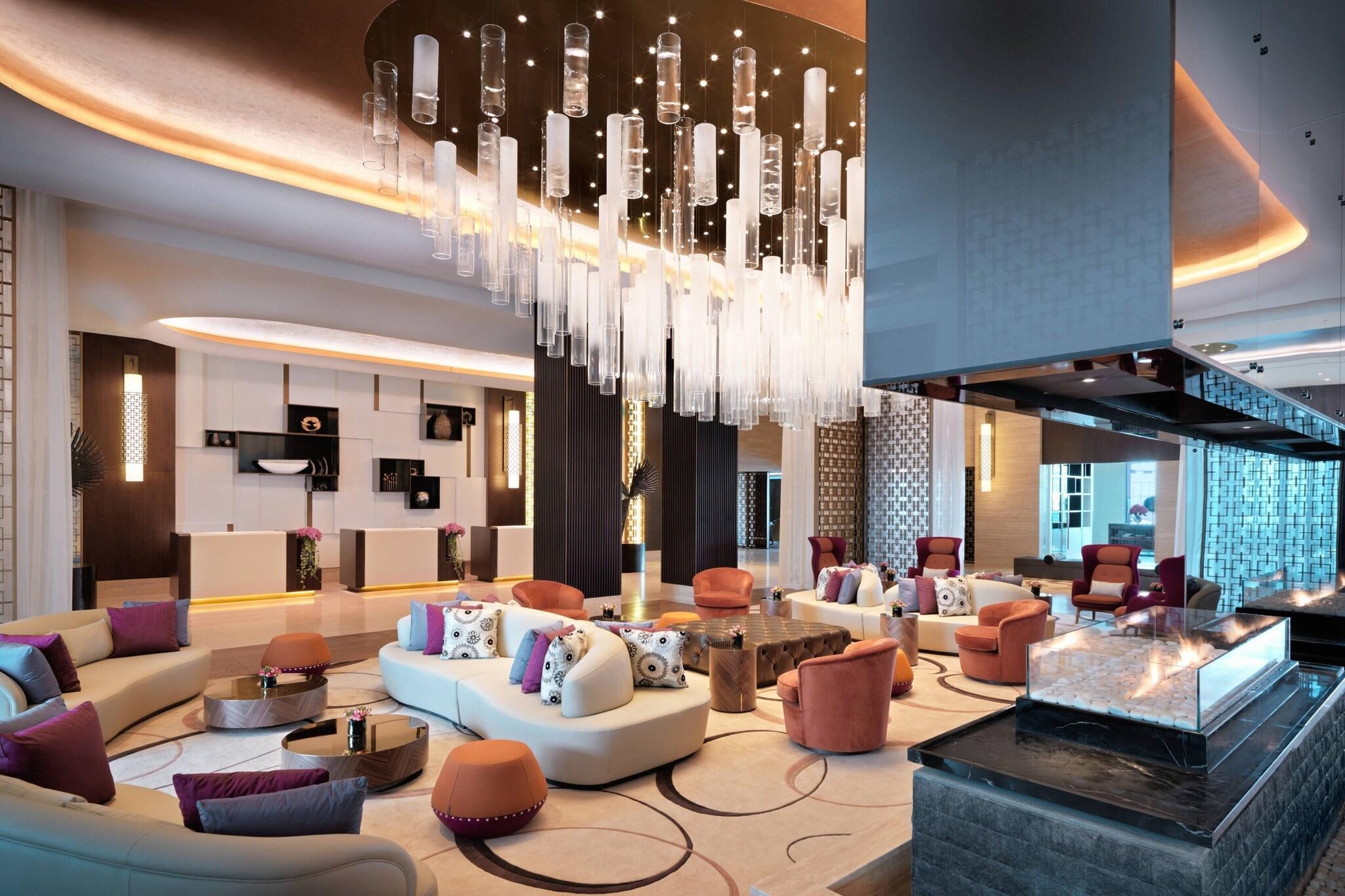 Vista Lobby Baku Marriott Hotel Boulevard