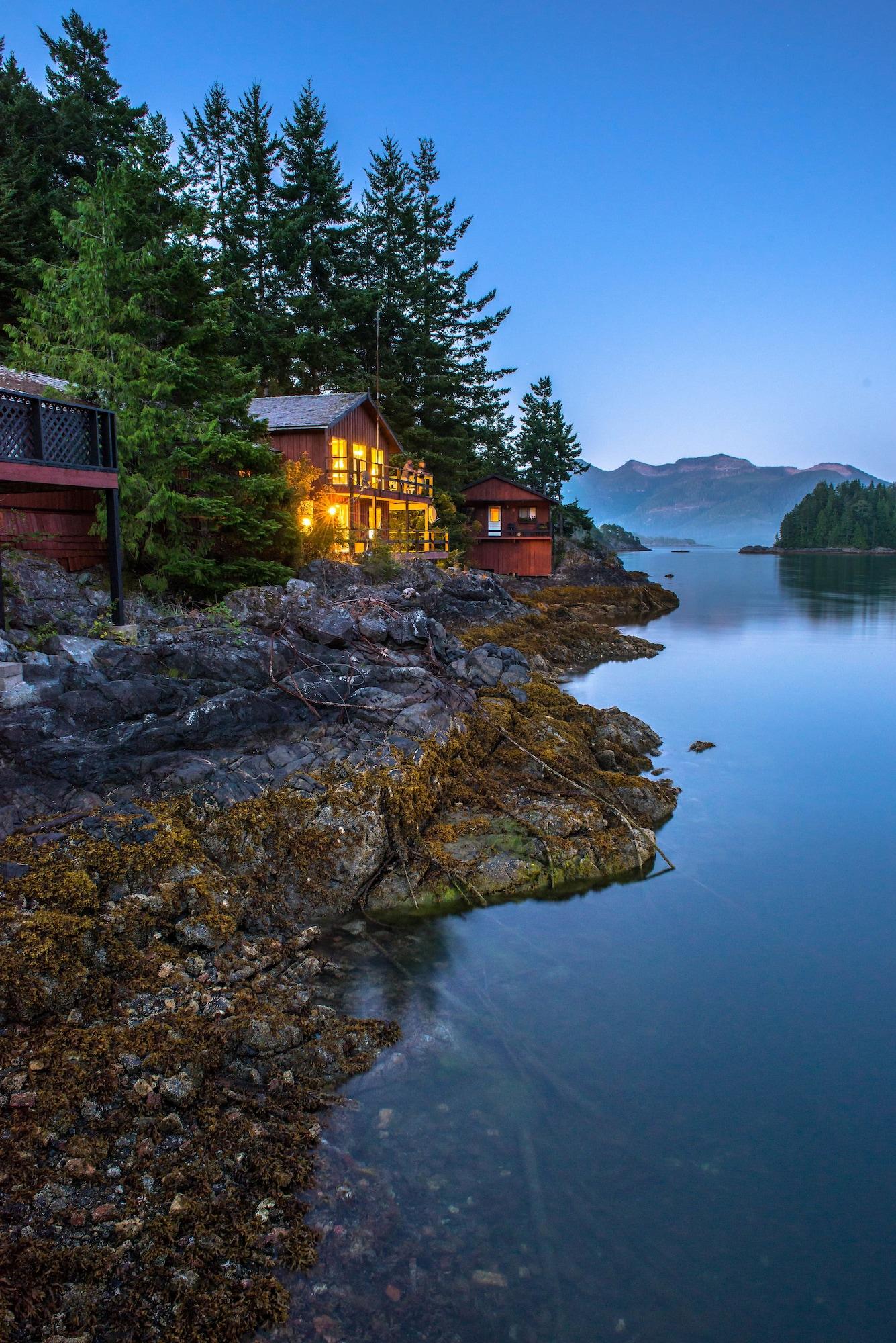 Vista Exterior Nootka Island Lodge