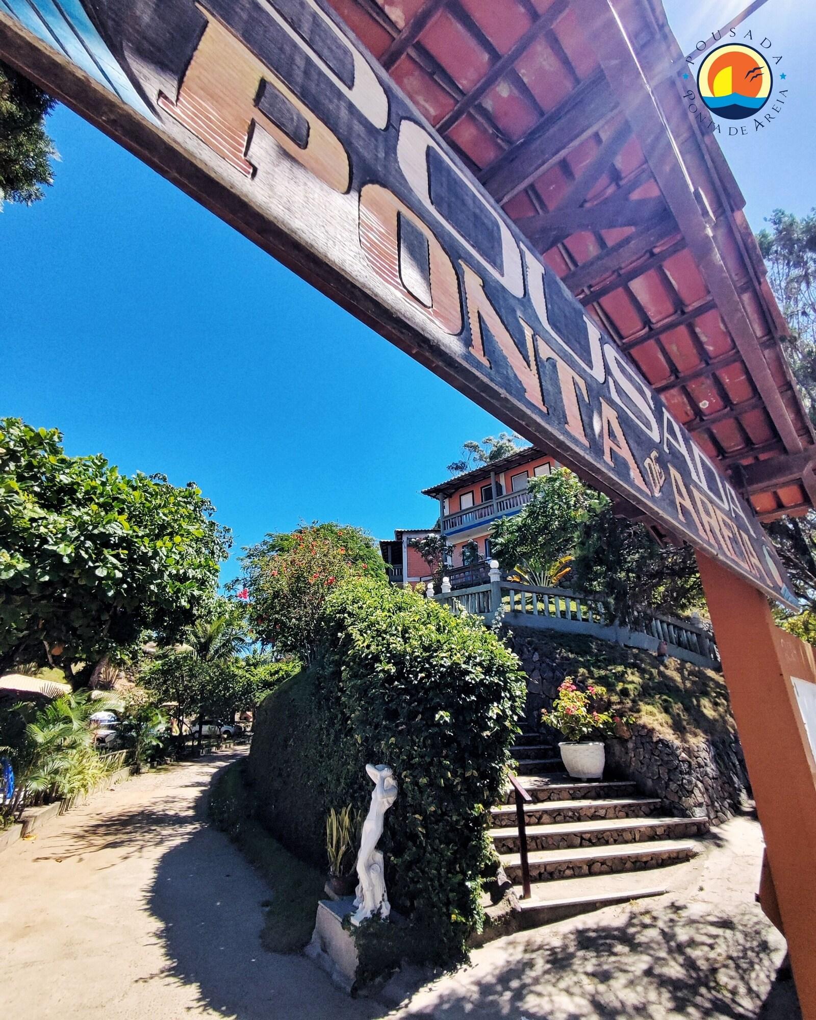 Vista Exterior Pousada Ponta de Areia