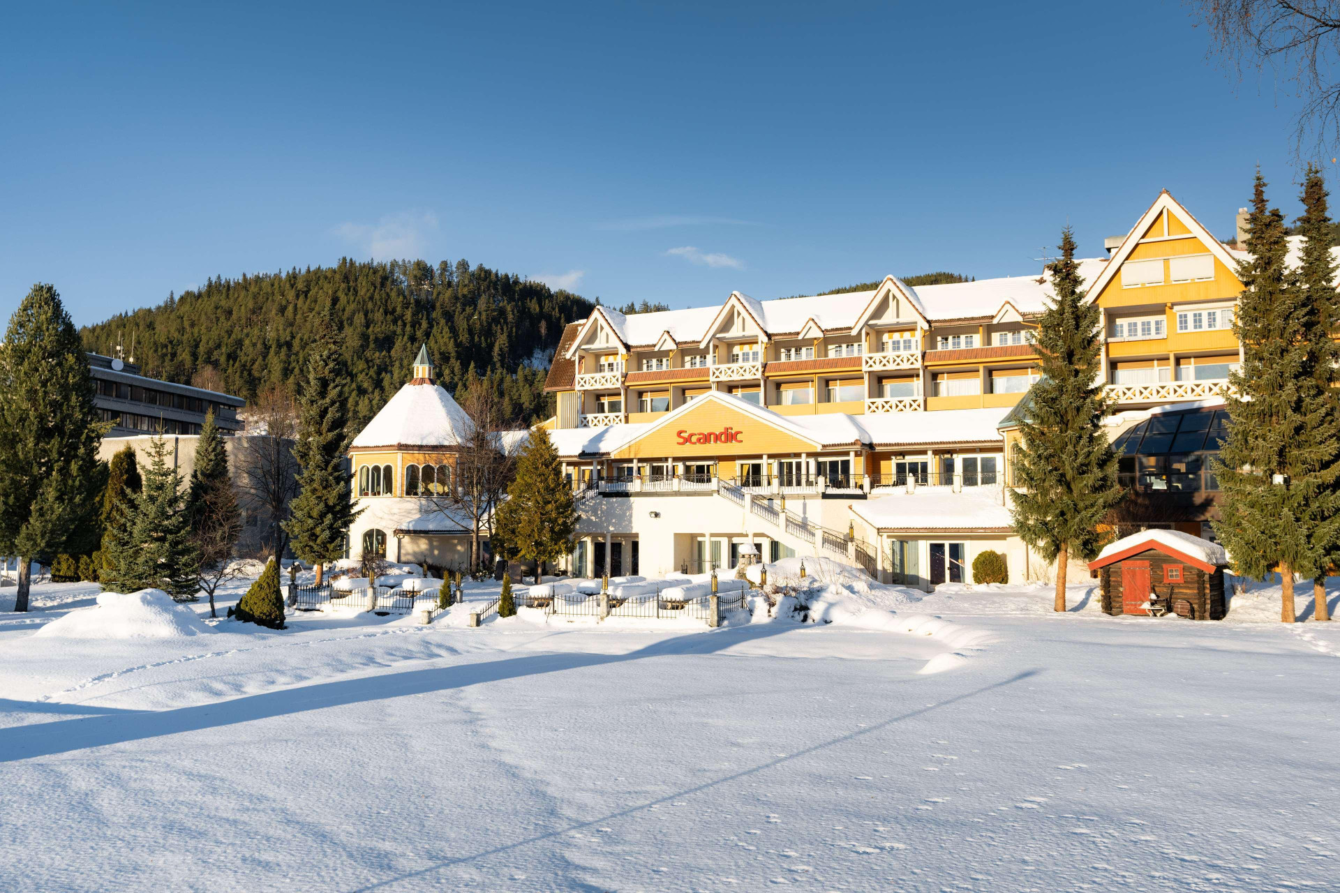 Vista Exterior Scandic Valdres