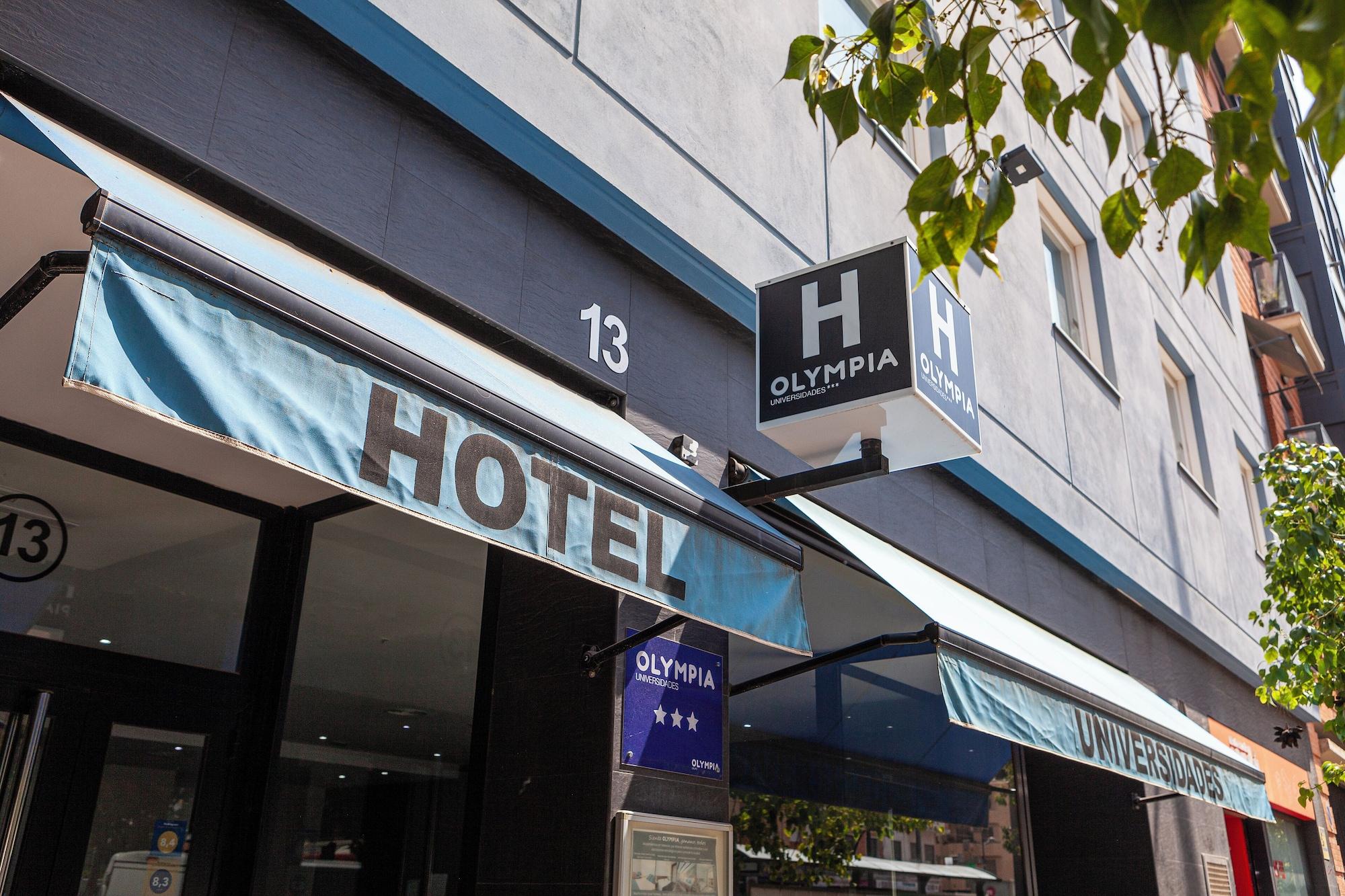 Vista Exterior Hotel Olympia Universidades