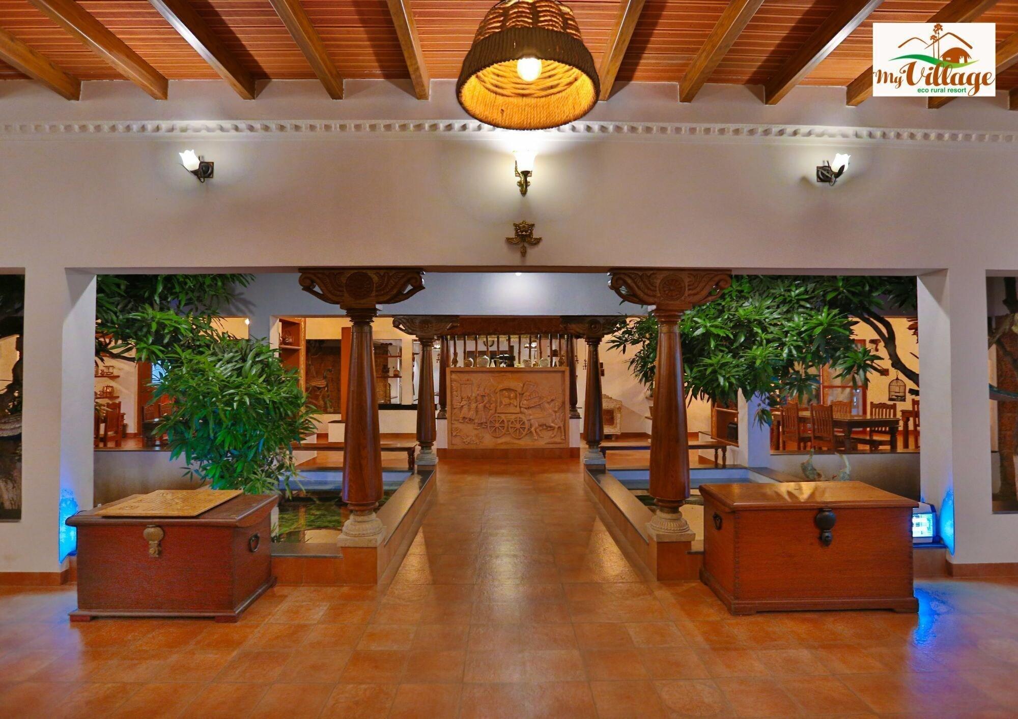 Vista Lobby My Village Eco Rural Resorts