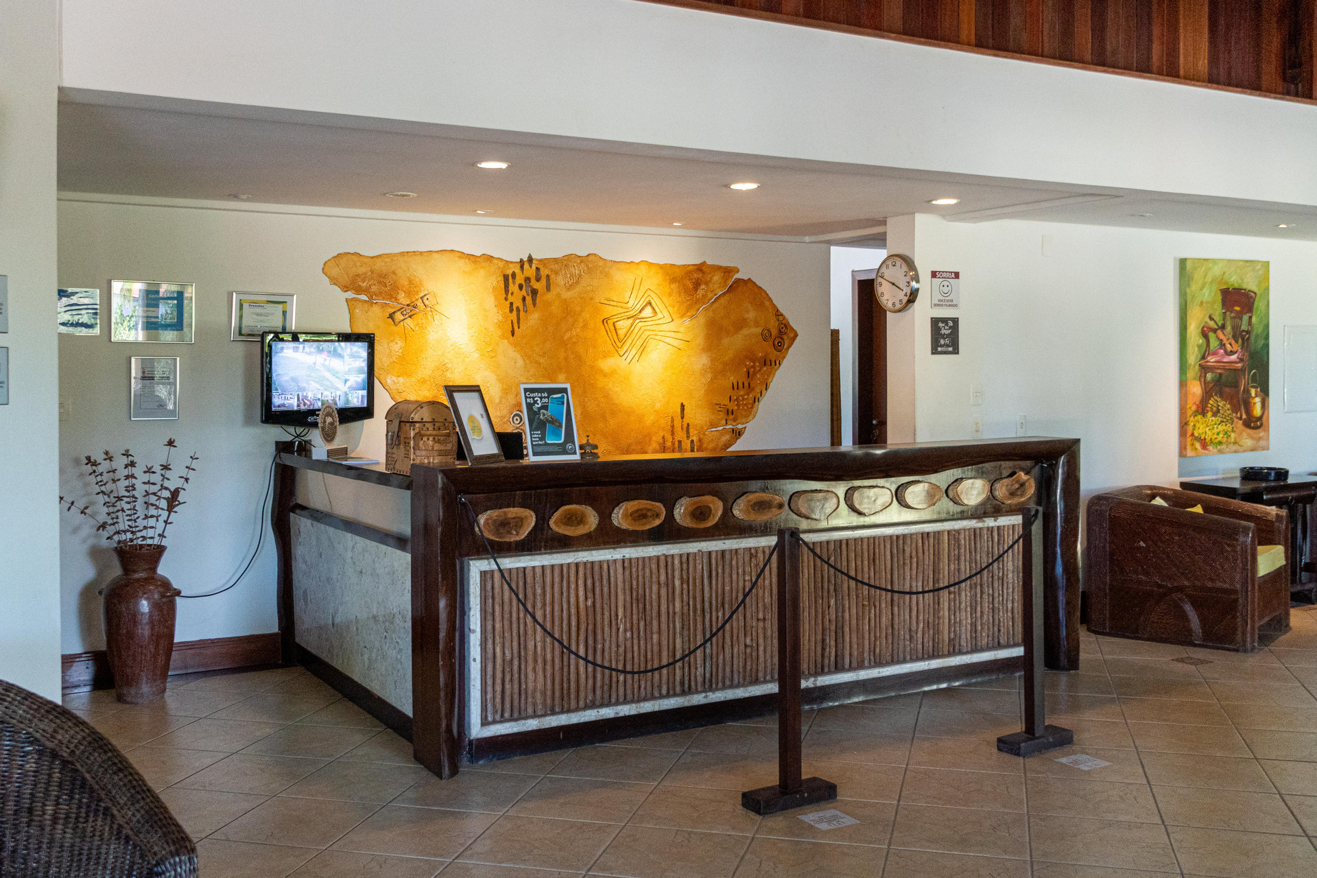 Vista Lobby Hotel Tibau Lagoa