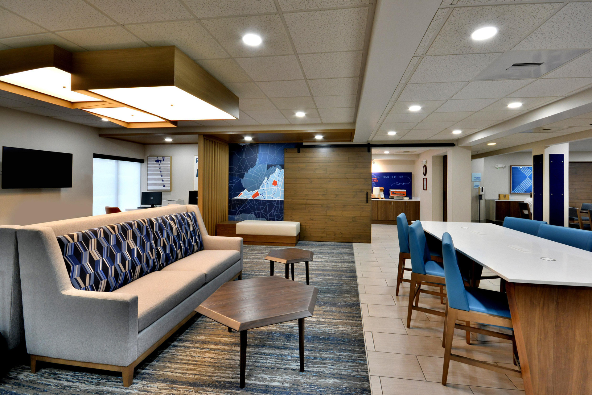Vista Lobby Holiday Inn Express Richmond I-64 Short Pump Area by IHG