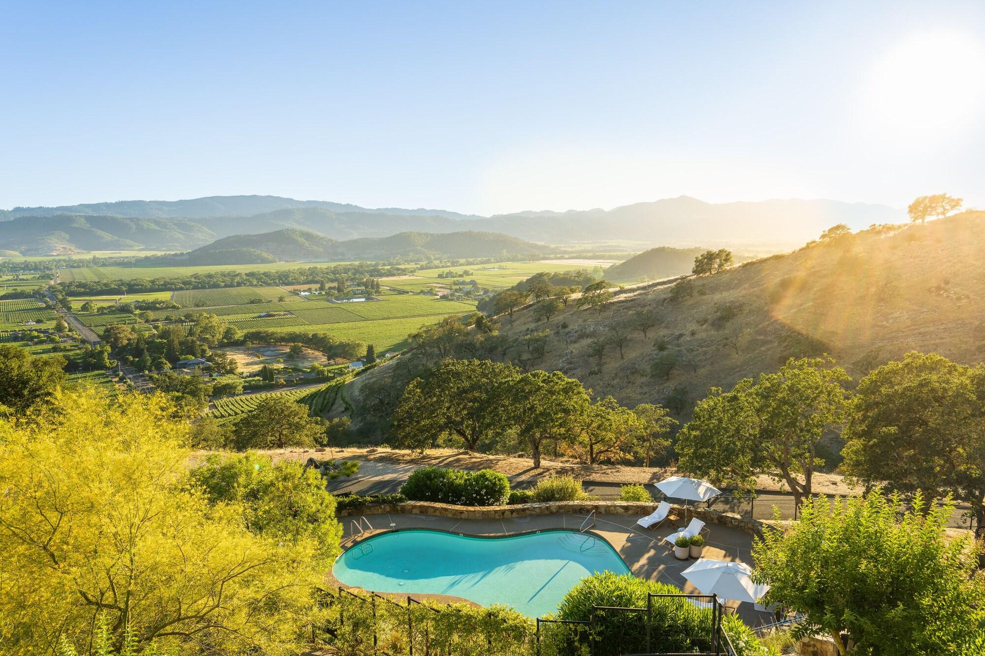 Vista Exterior Poetry Inn Napa Valley