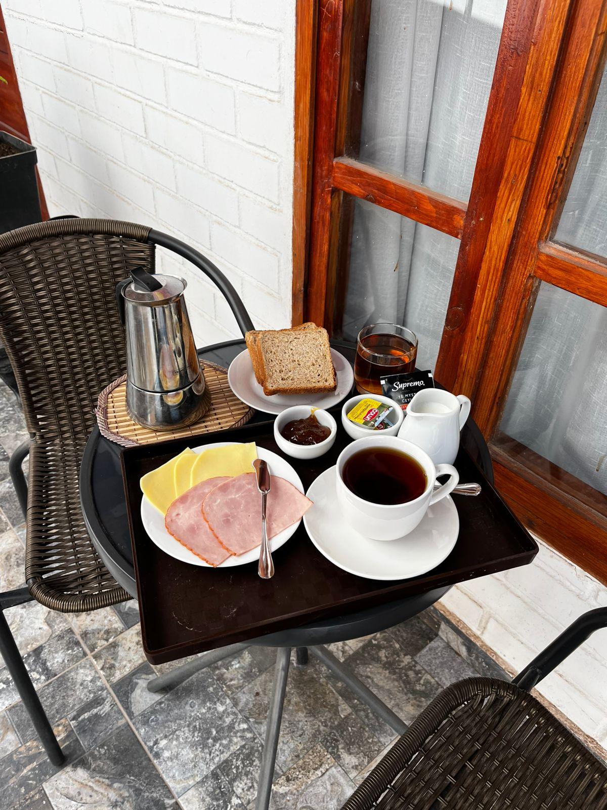 Área de desayuno Hostal Malú