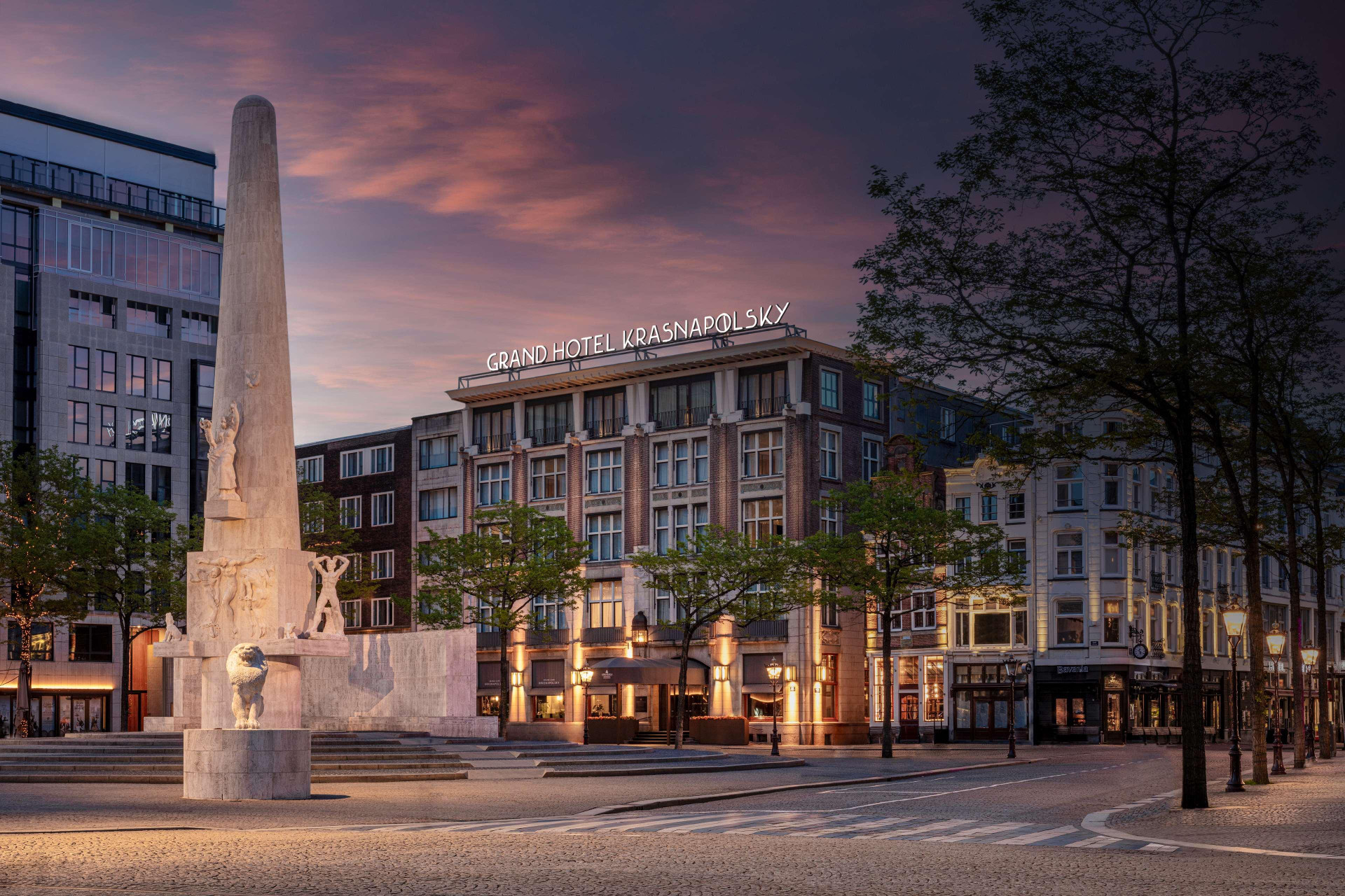 Vista Exterior Anantara Grand Hotel Krasnapolsky Amsterdam