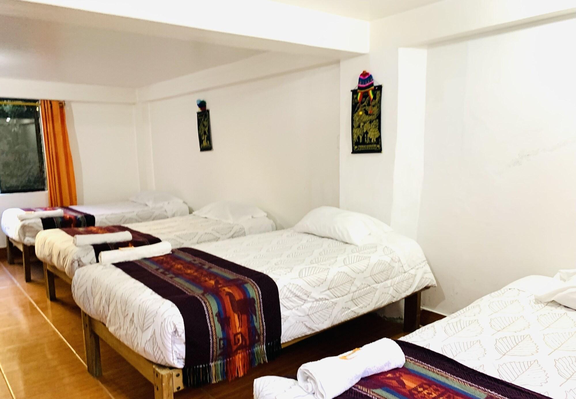 Habitación Hostal sinchiroca machupicchu