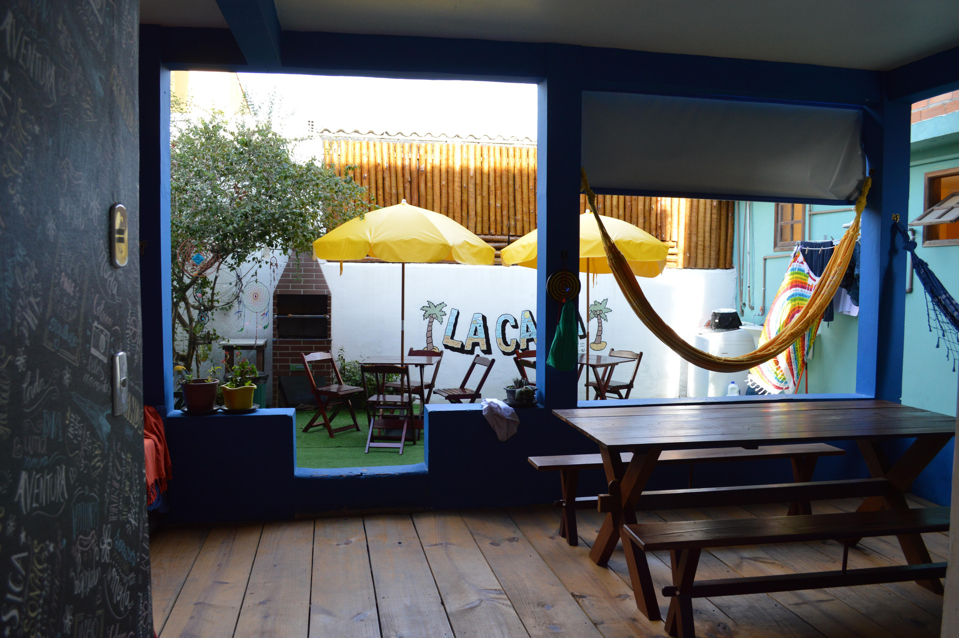 Comodidades do estabelecimento La Casa Hostel