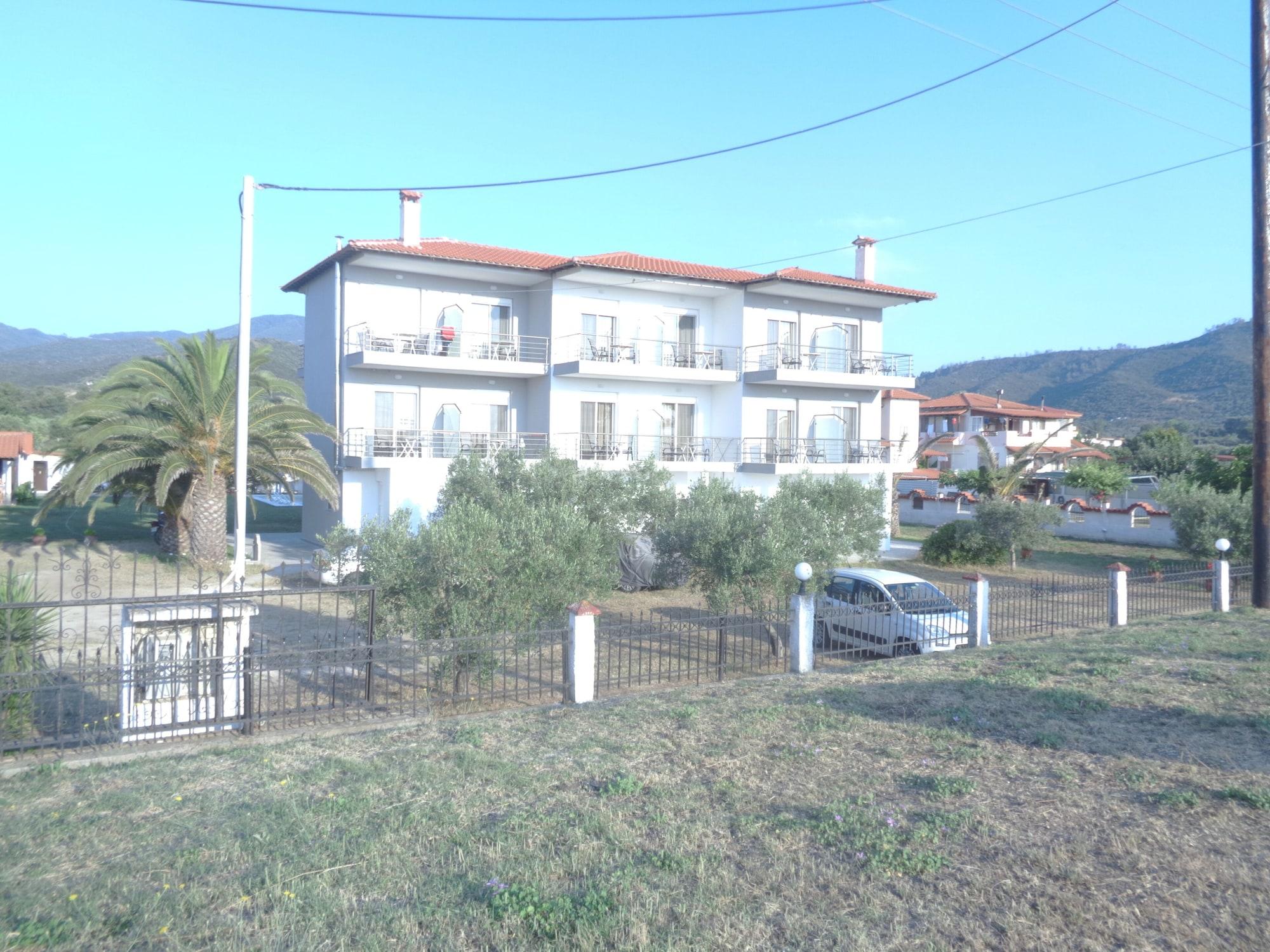 Vista Exterior Vergina Pension