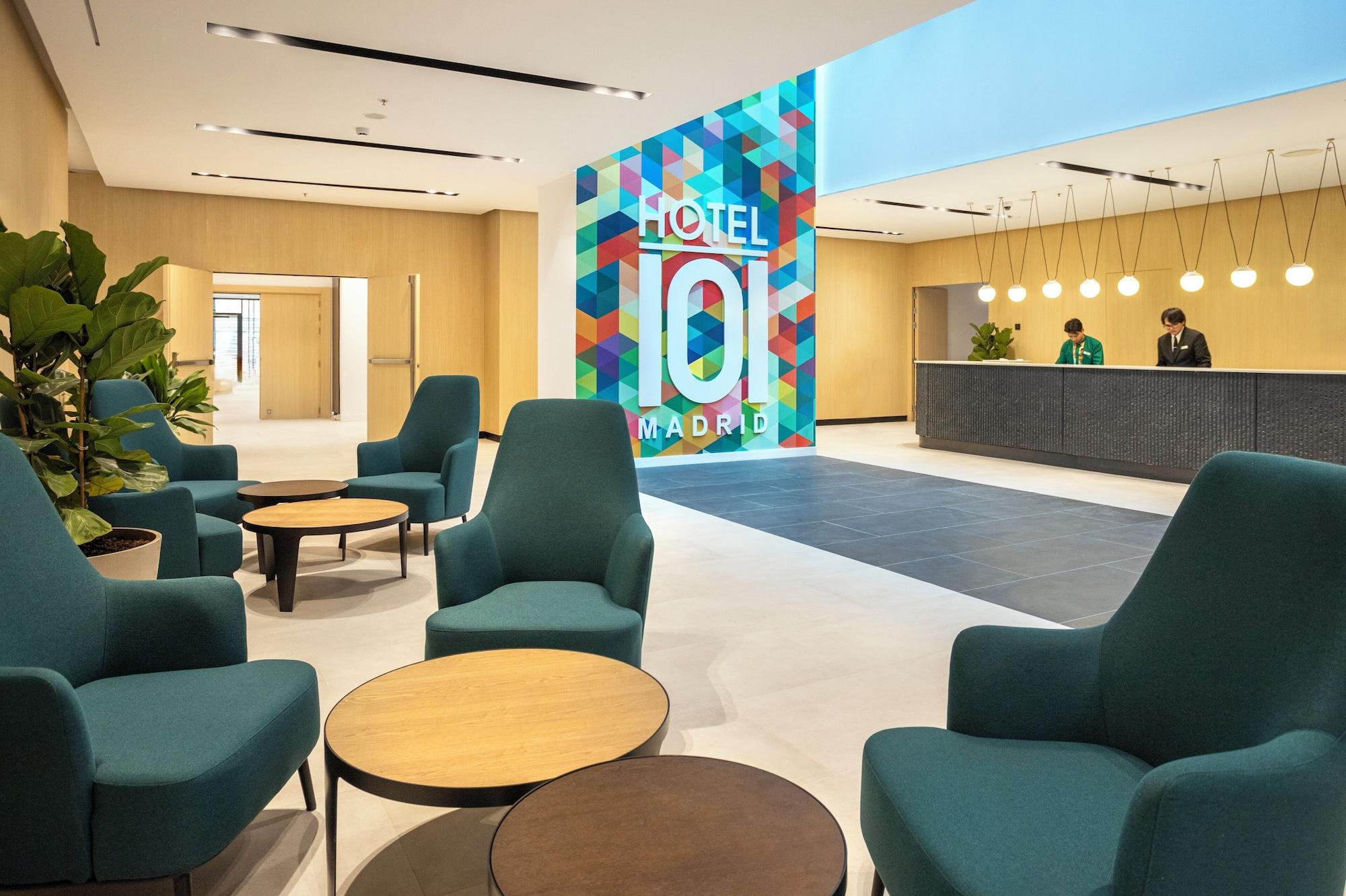 Vista Lobby Hotel101- Madrid