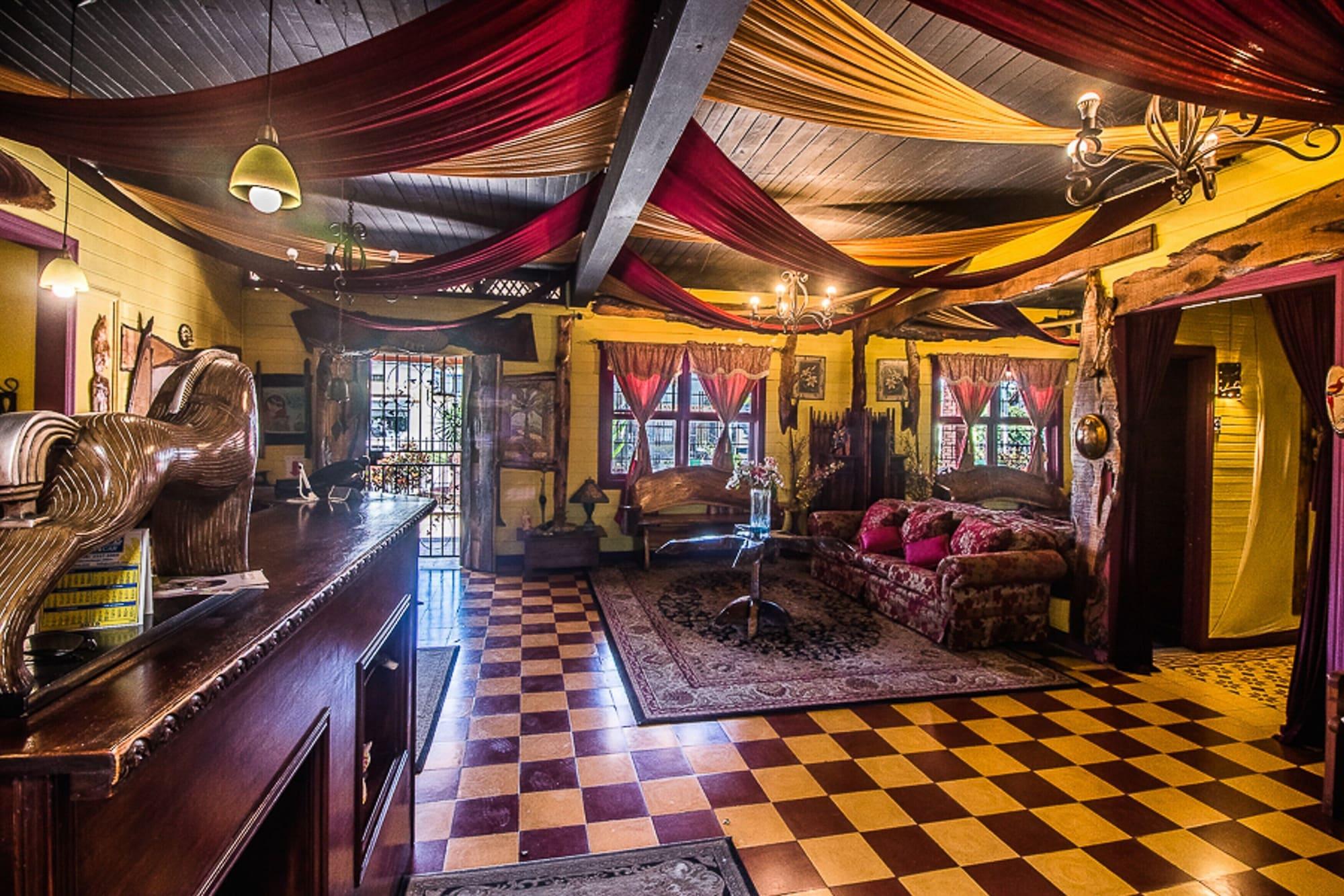 Vista Lobby Hotel Casa Antigua