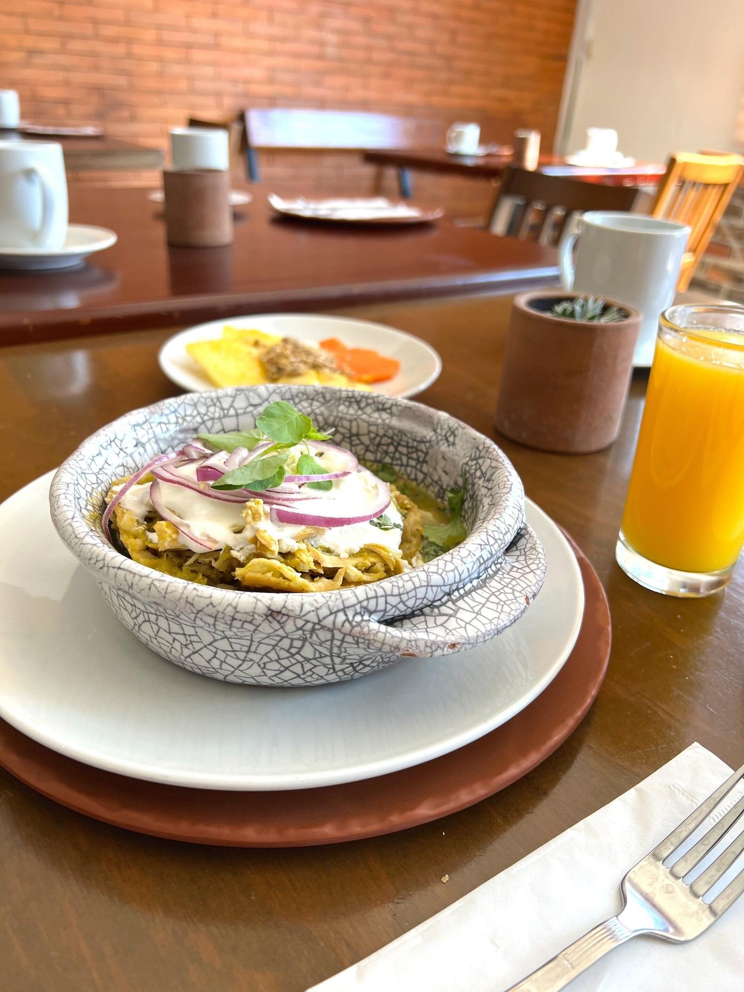 Restaurant Biohotel Metepec
