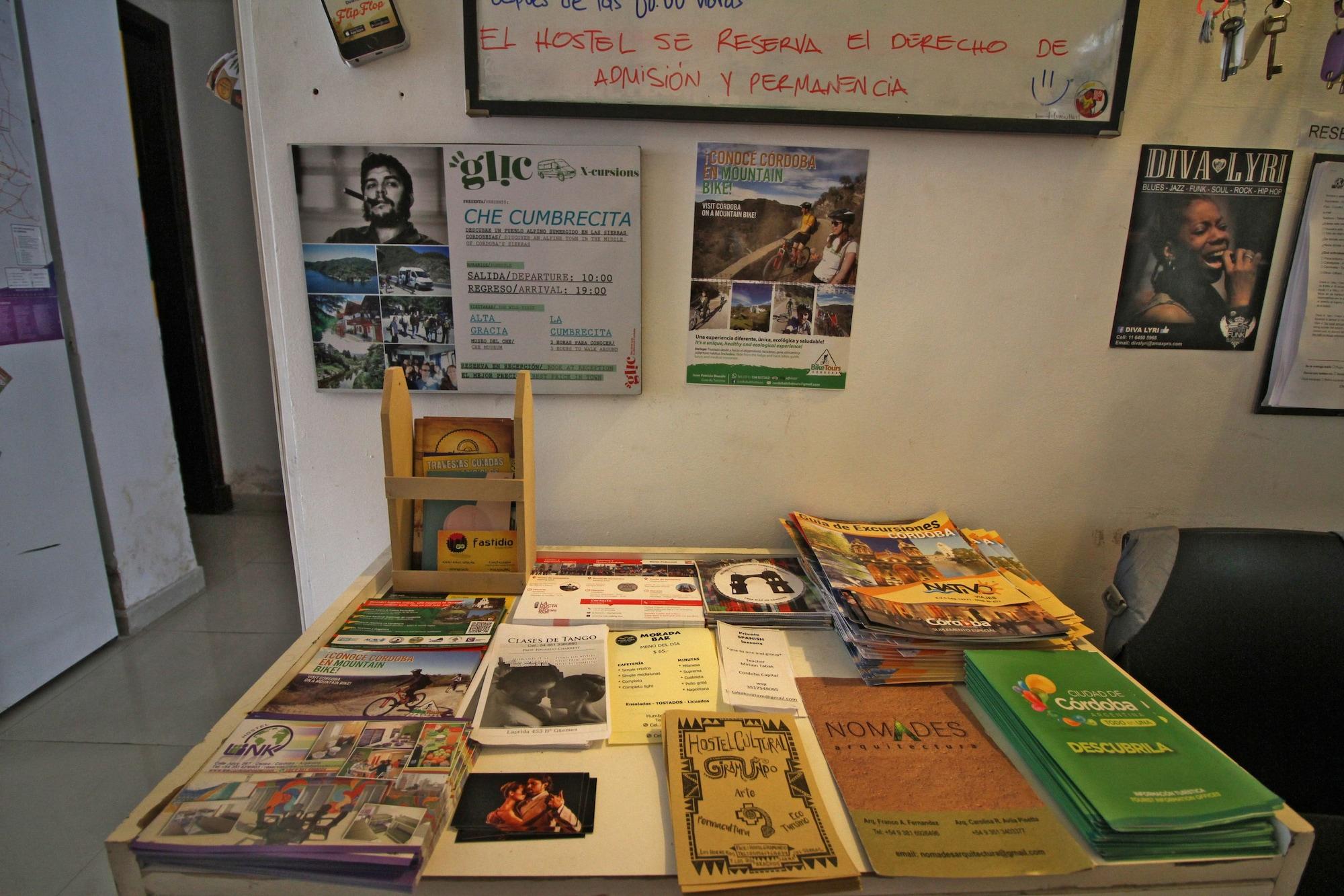 Vista Lobby Link Cordoba Hostel