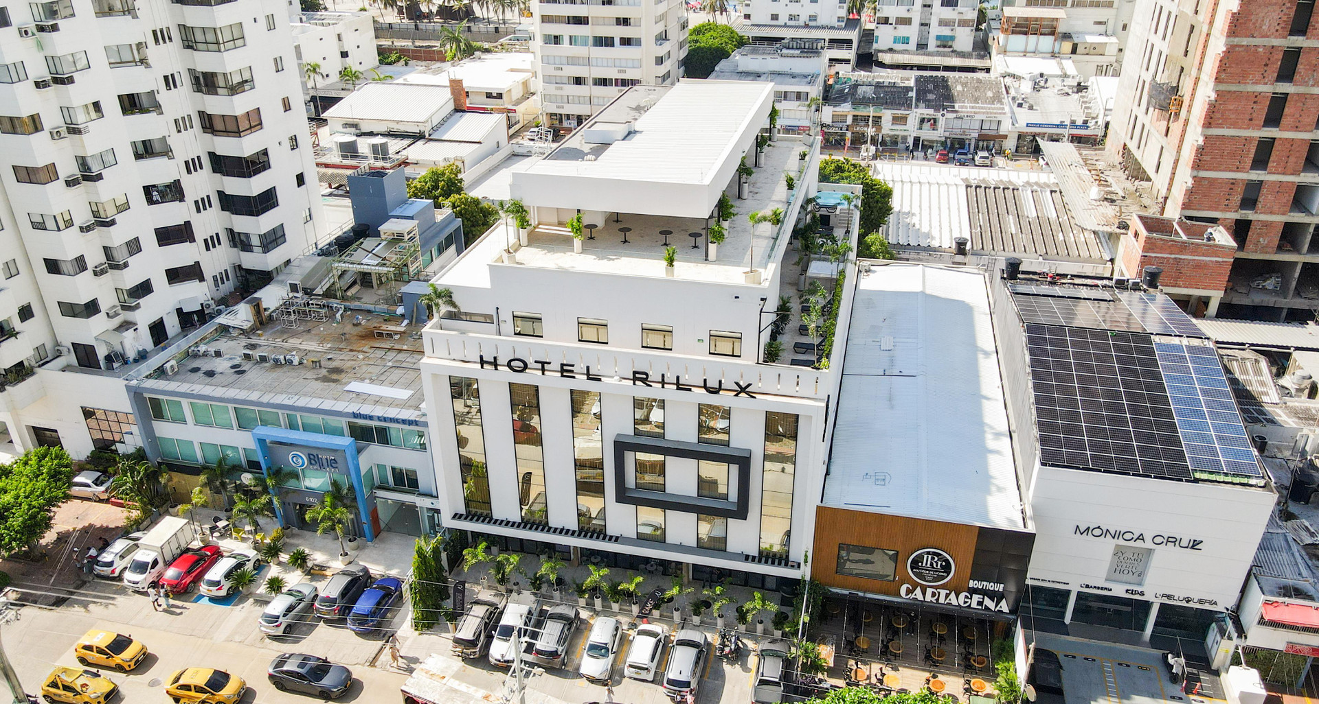 Vista Exterior Hotel Rilux Cartagena