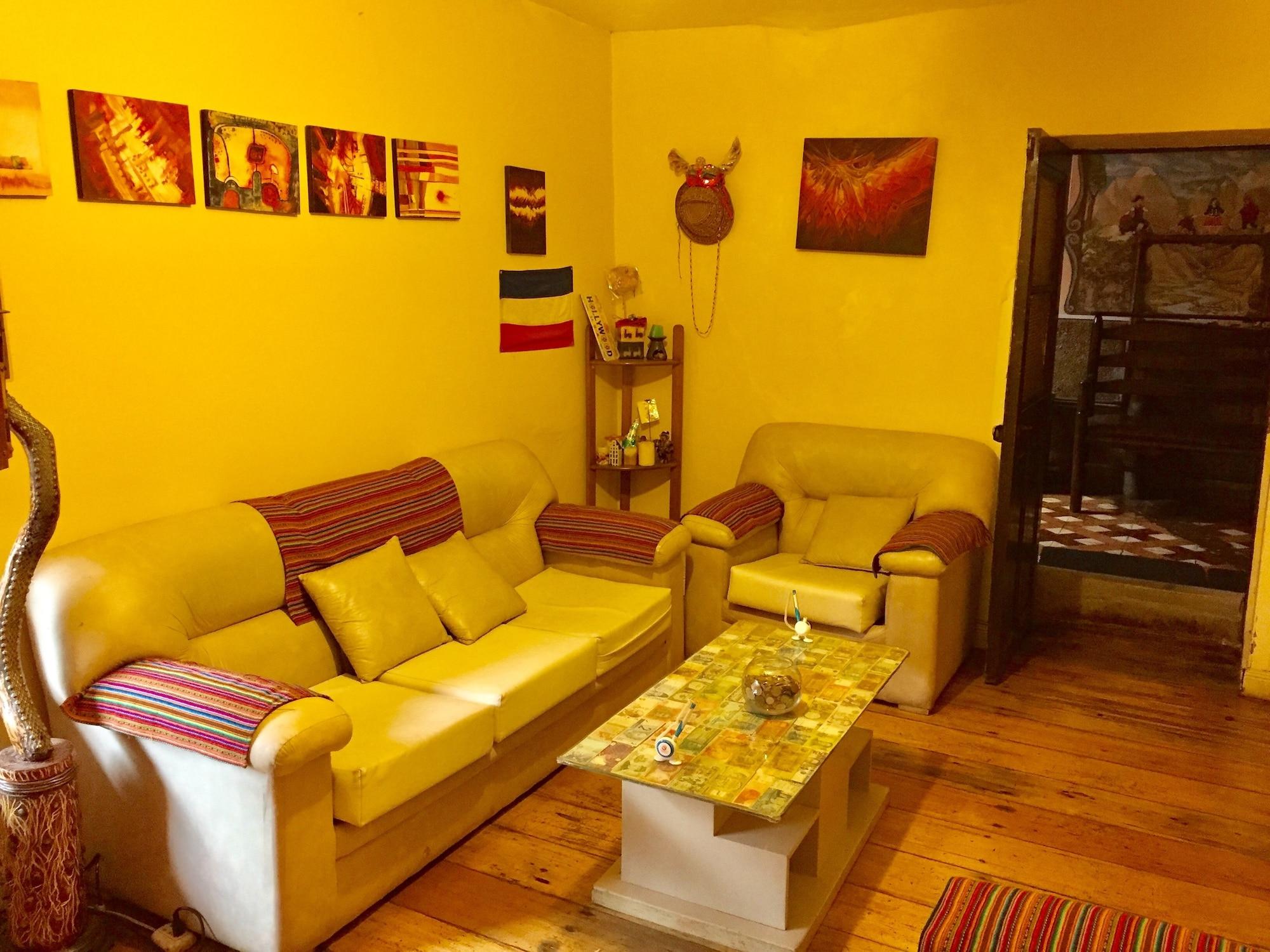Vista Lobby Hospedaje Turistico Recoleta - Hostel