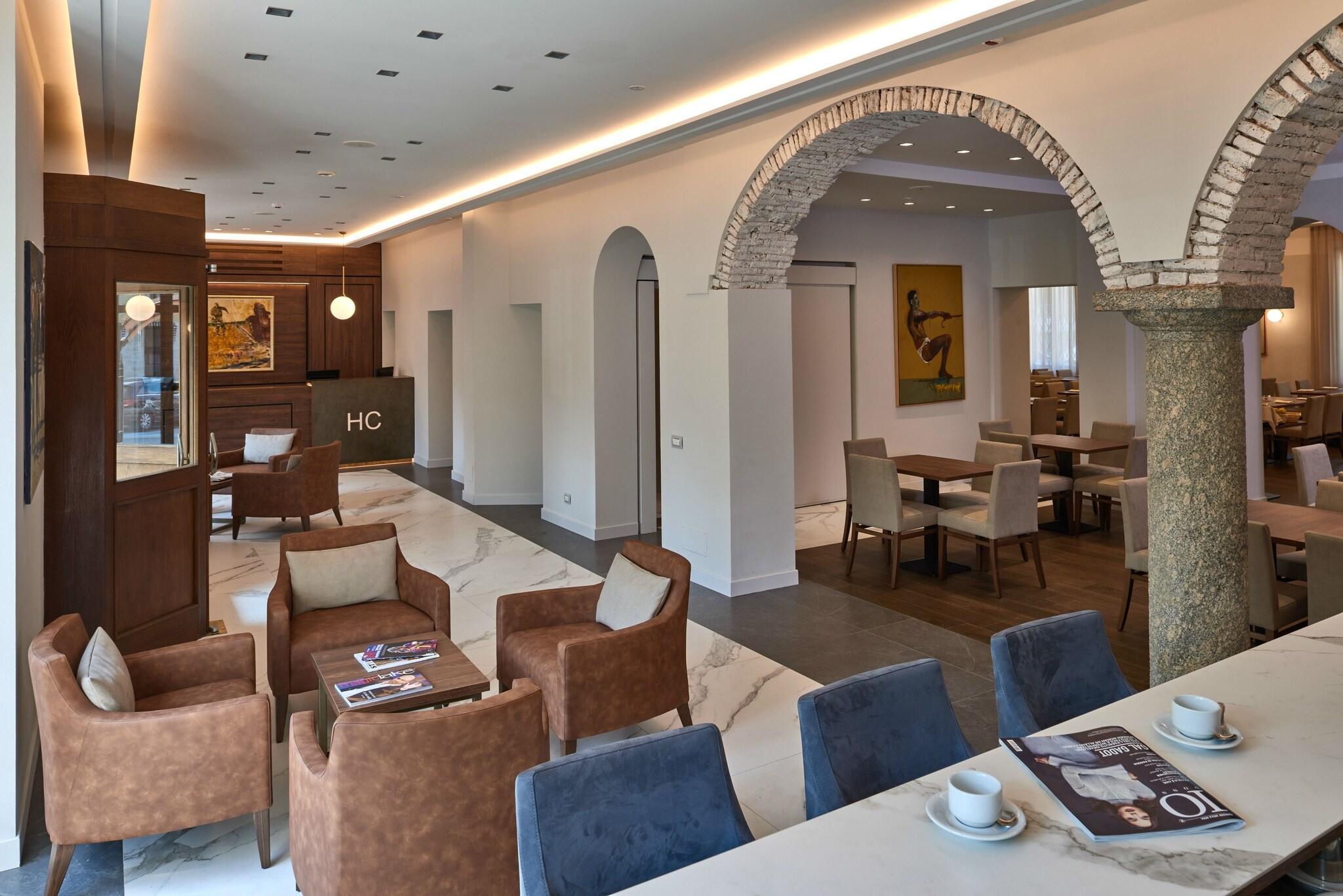 Vista Lobby Albergo Centrale