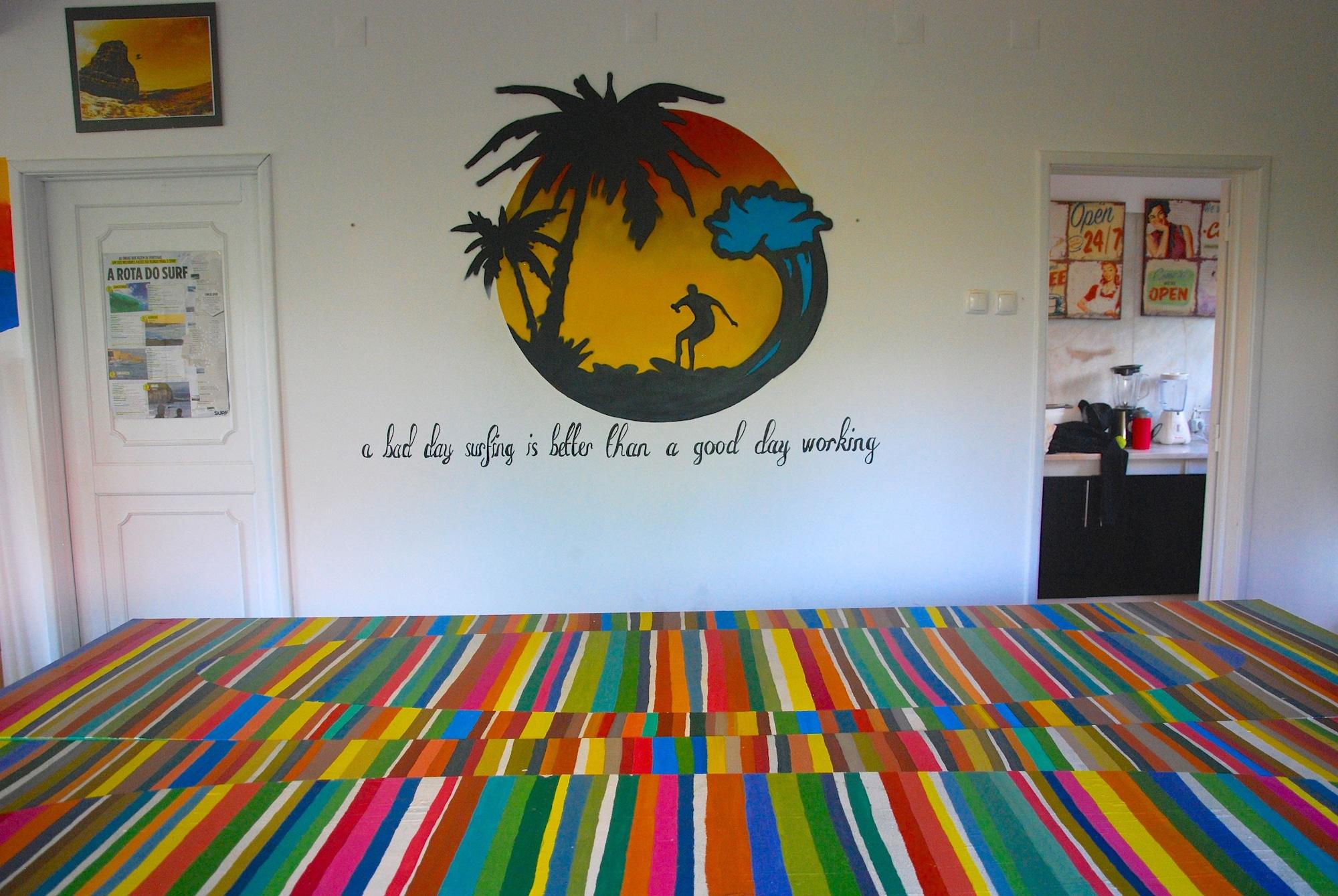 Vista Lobby Carcavelos Surf Hostel