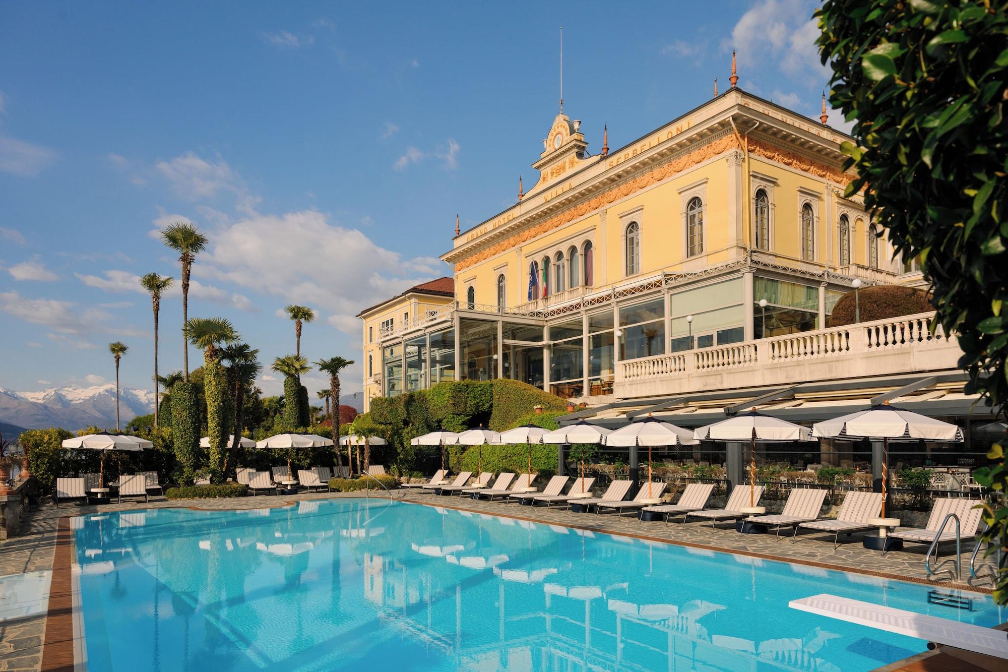 Vista Piscina Grand Hotel Villa Serbelloni