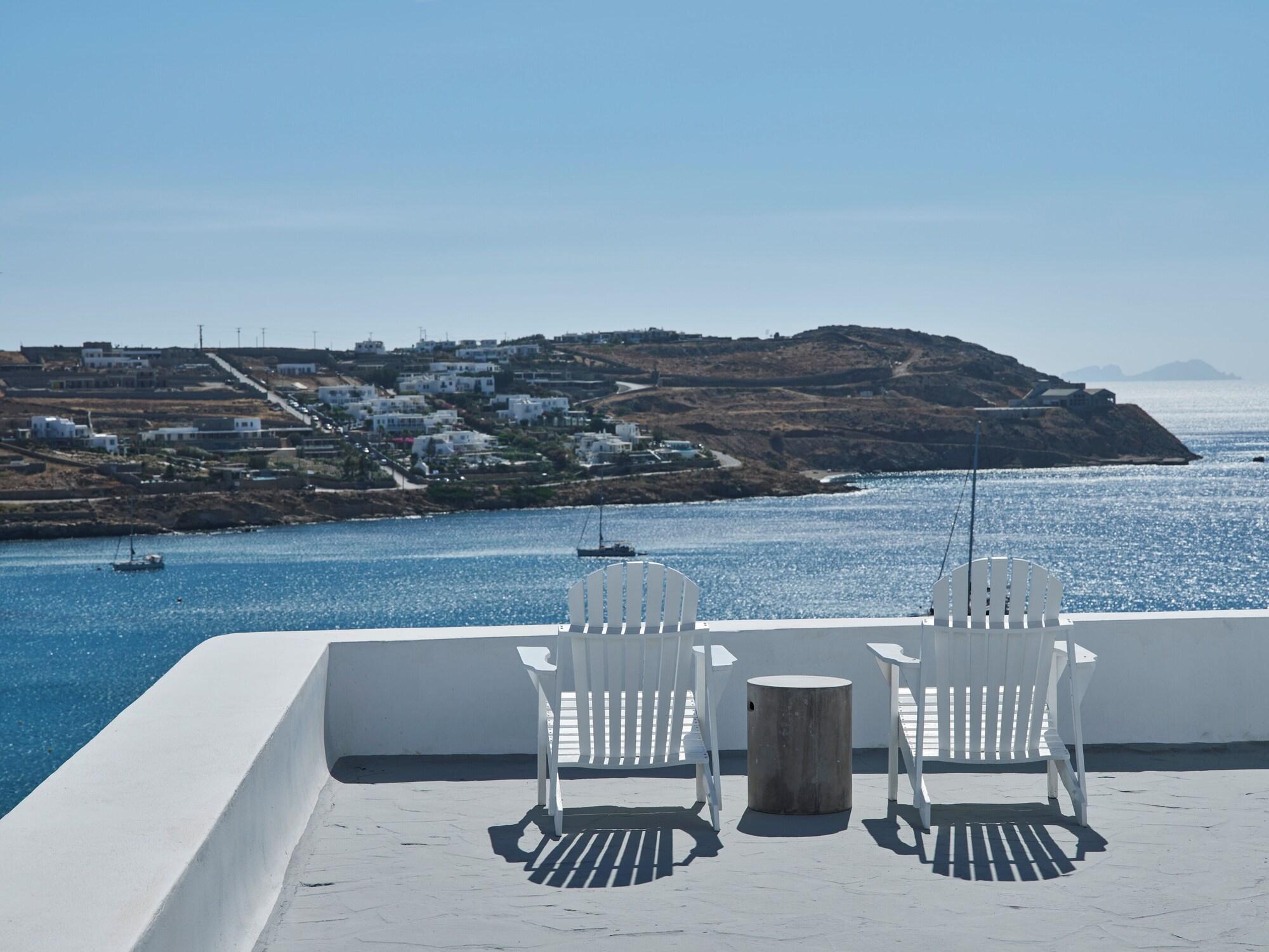 Vista Exterior Pietra e Mare - Mykonos Moments
