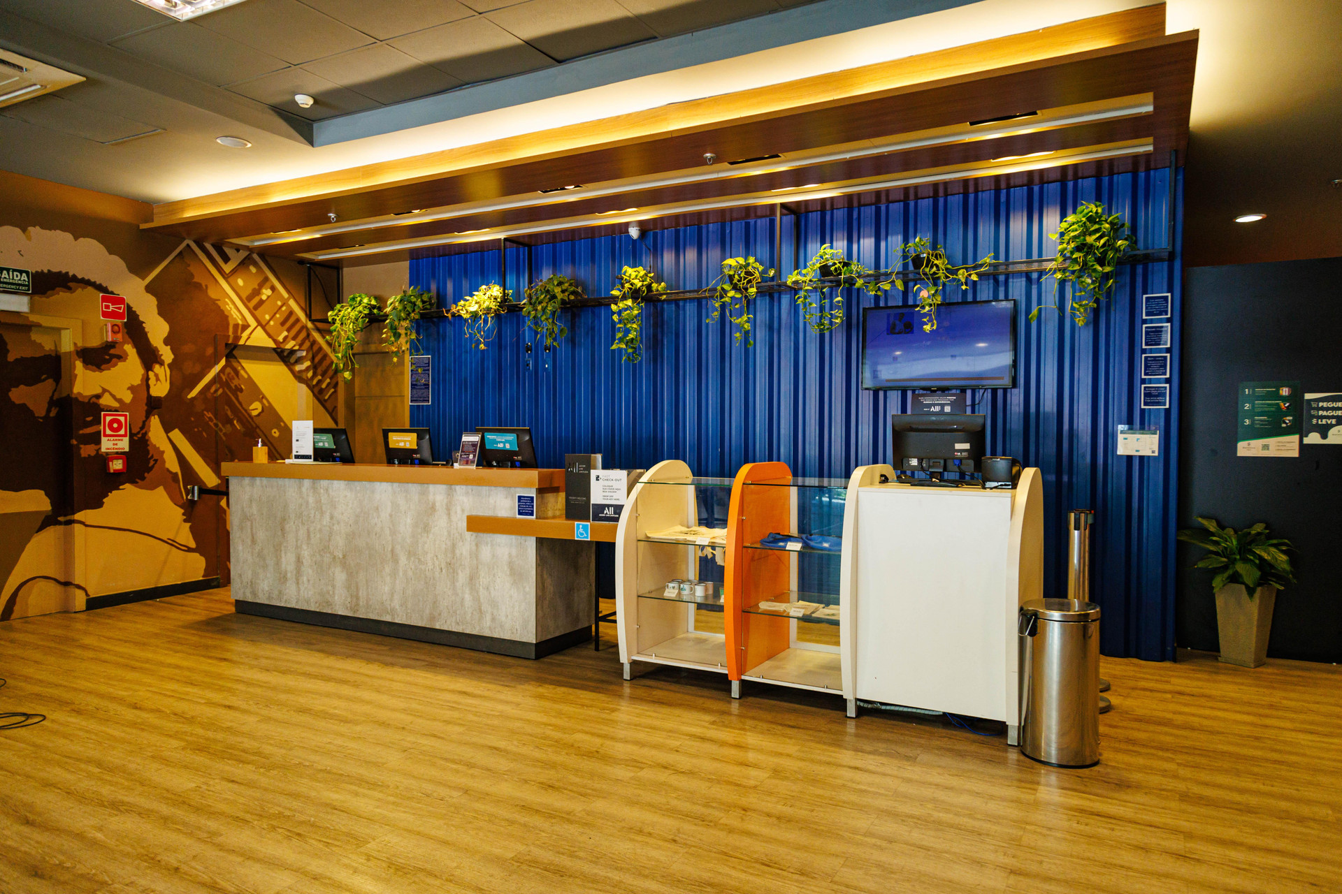 Vista Lobby Ibis Budget Belo Horizonte Minascentro