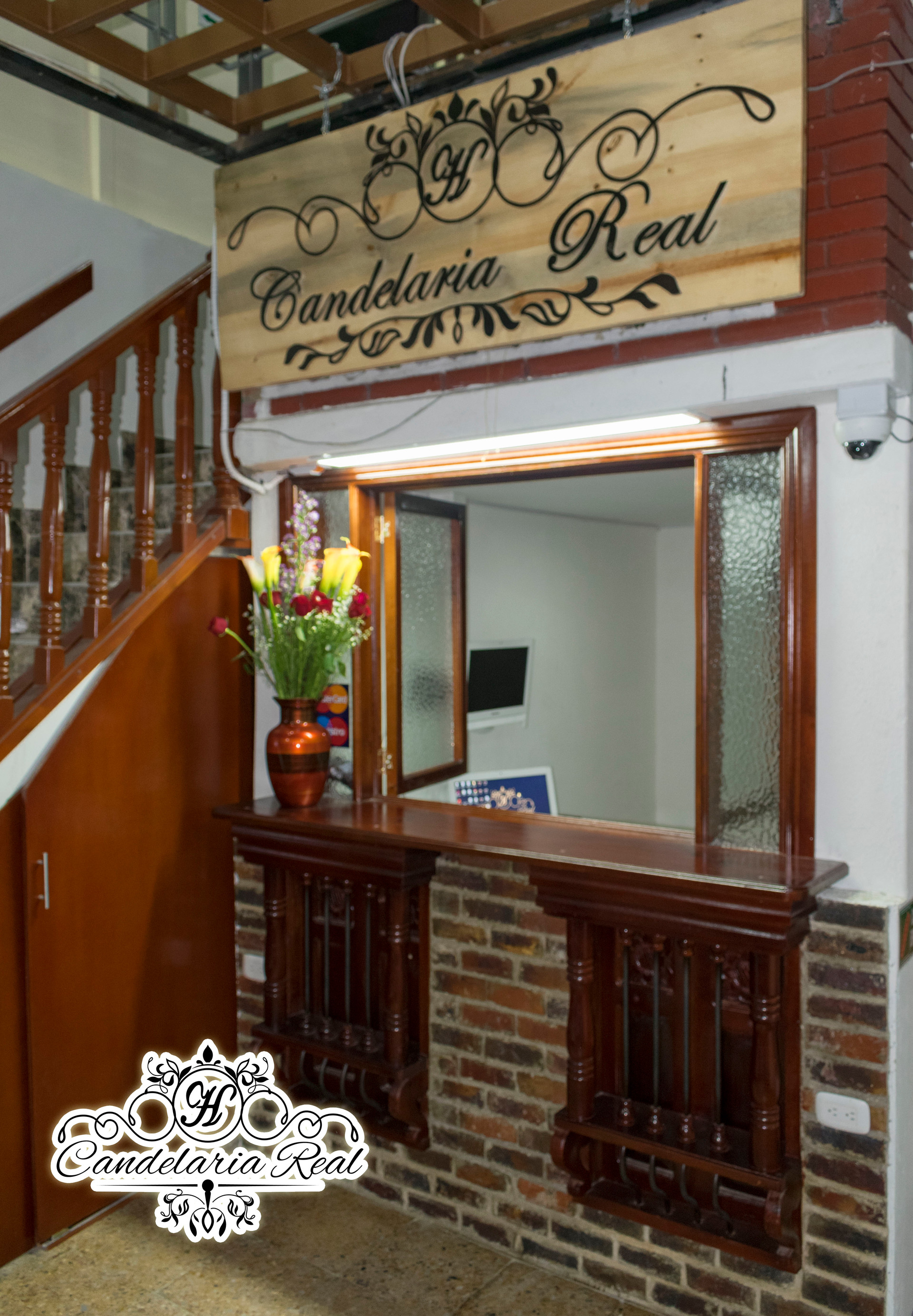 Vista Lobby Hostal Candelaria Real