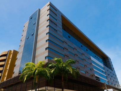 Vista da fachada da hospedagem Acqua Inn Maceió - Foto 2