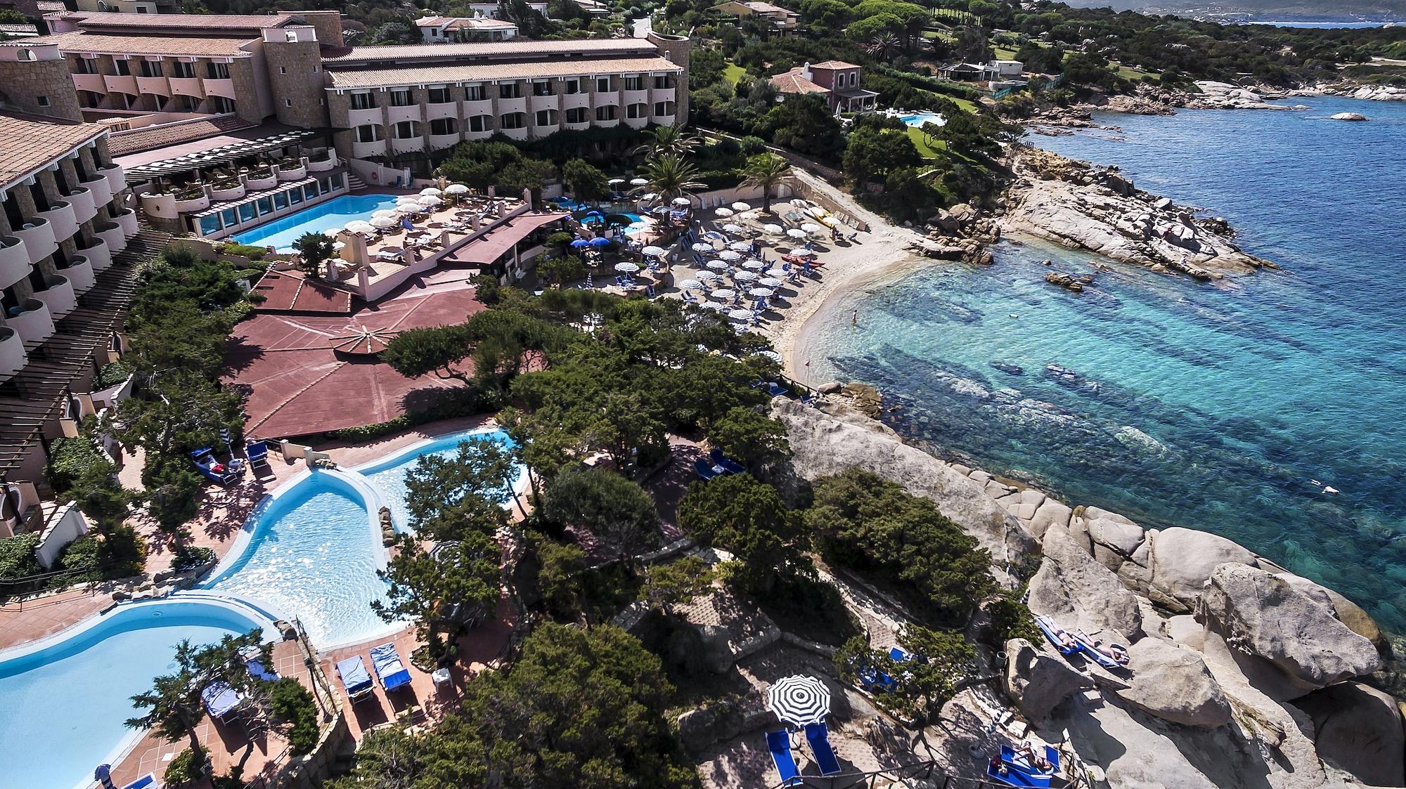 Vista Exterior Grand Hotel Smeraldo Beach