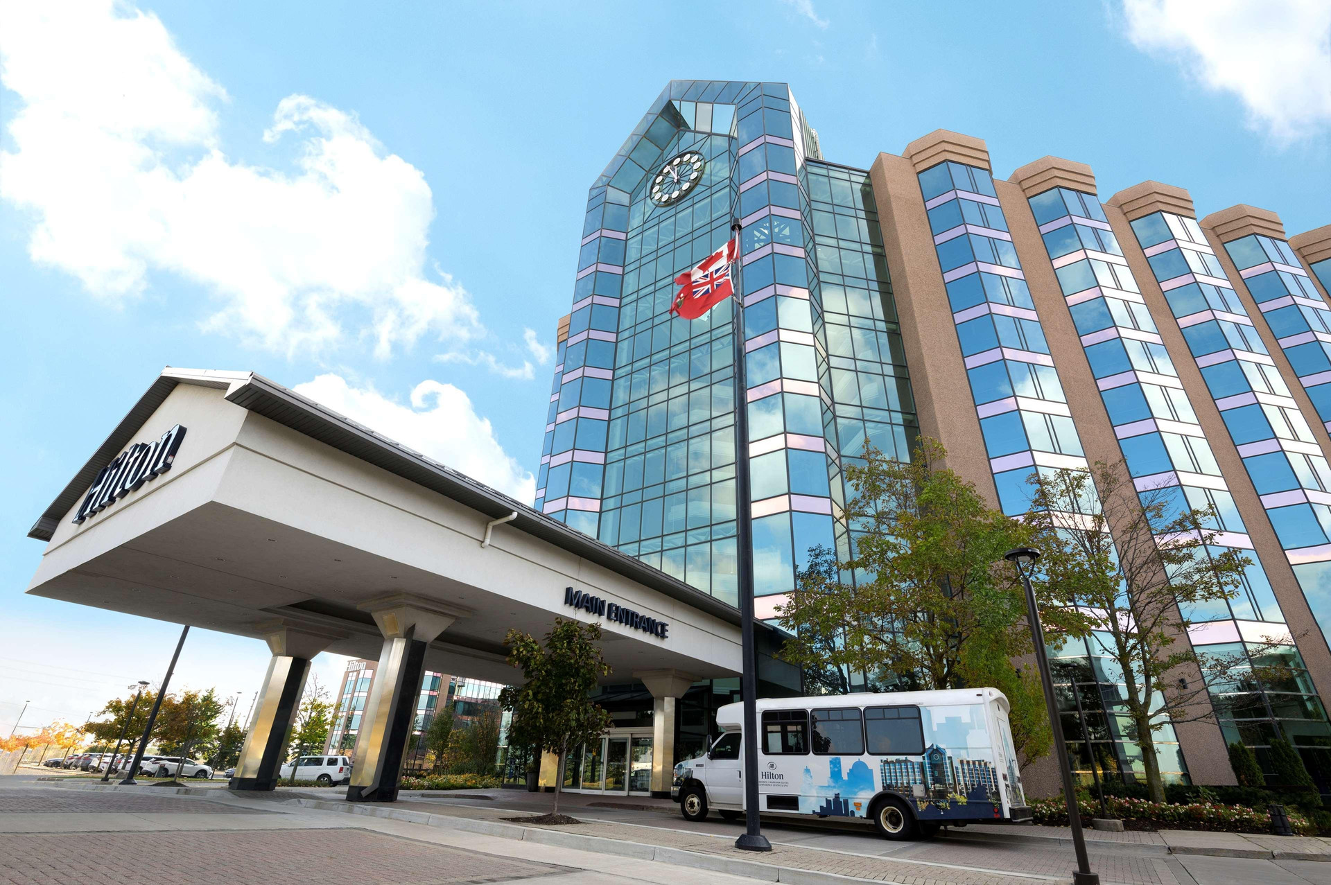 Vista Exterior Hilton Toronto/Markham Suites Conference Centre & Spa