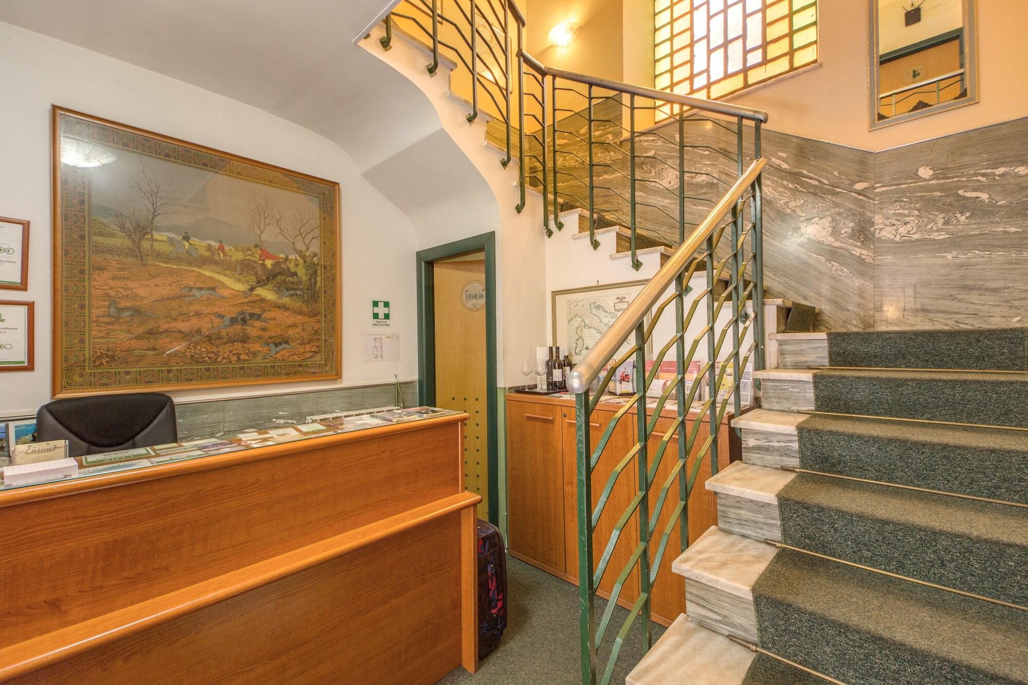 Vista Lobby Hotel Carmel Roma