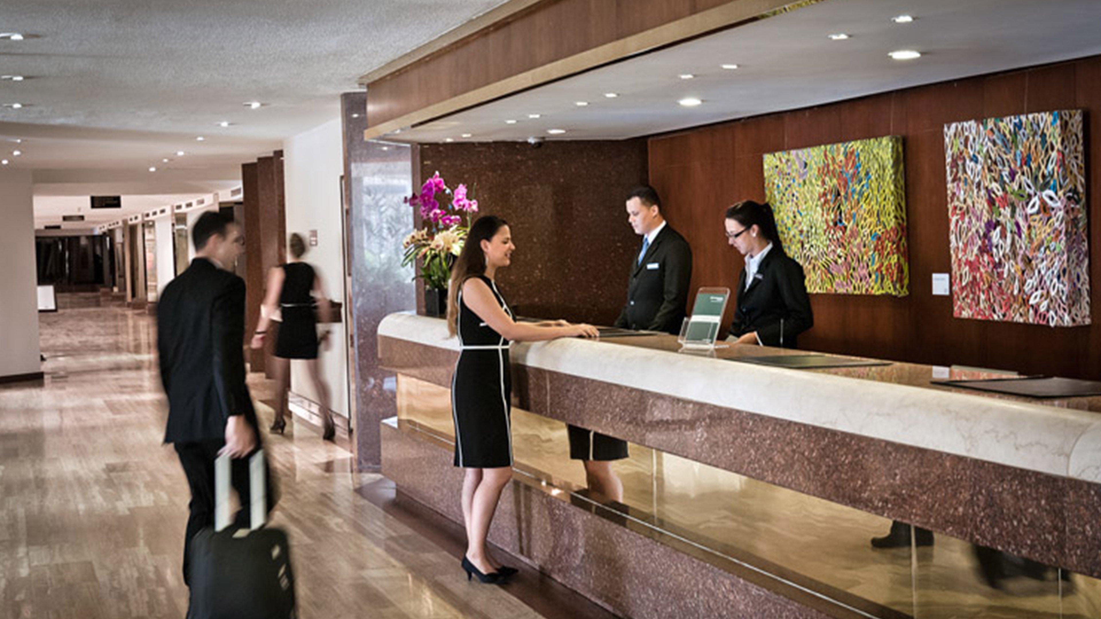 Vista Lobby Intercontinental Hotels Tamanaco Caracas