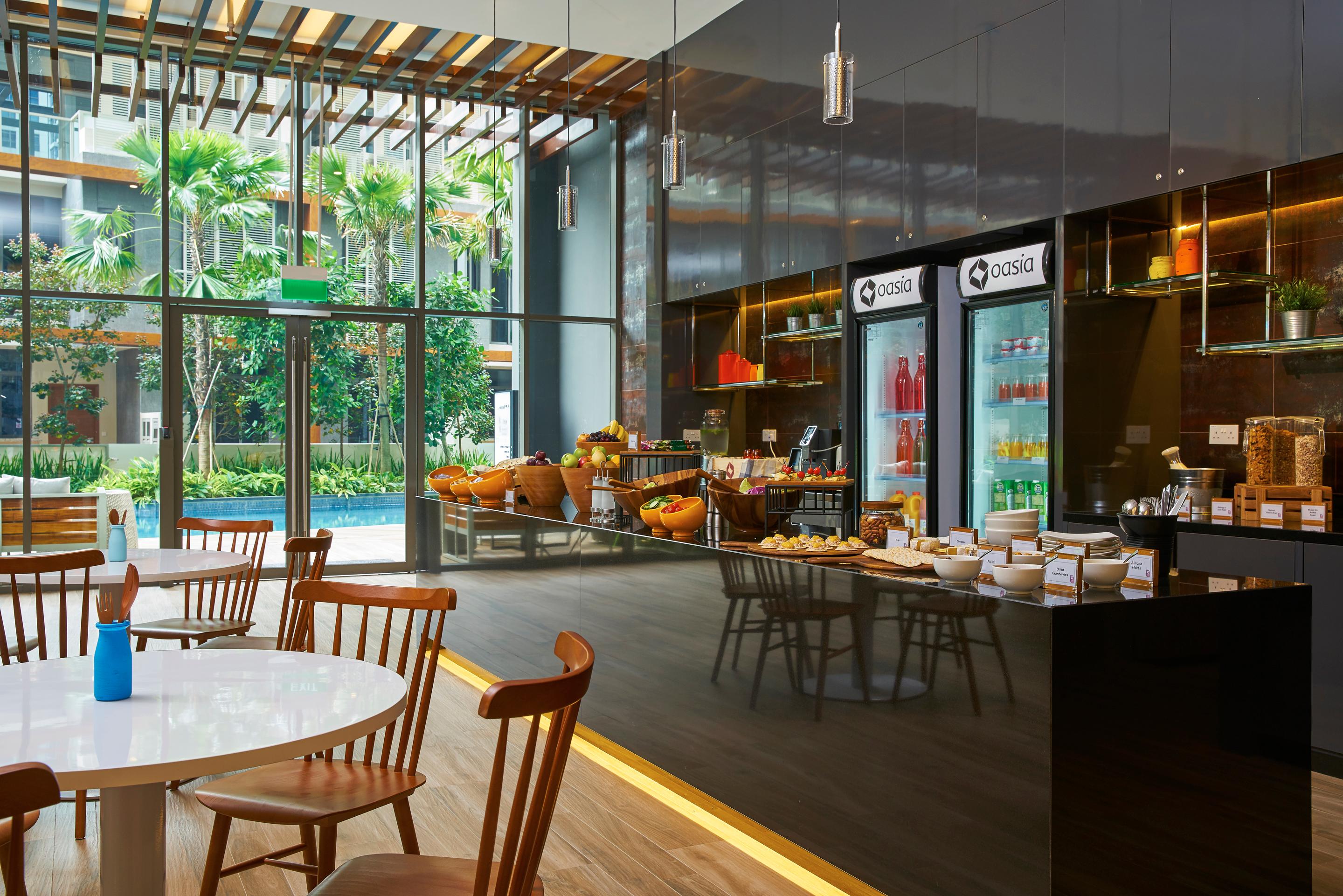 Restaurant Oasia Residence Singapore