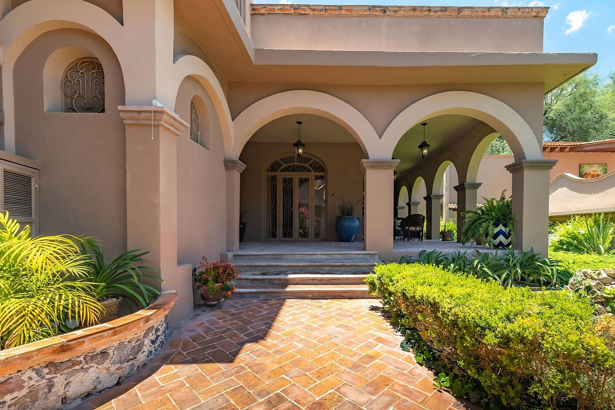 Vista Lobby Casa Las Palmas, San Miguel de Allende