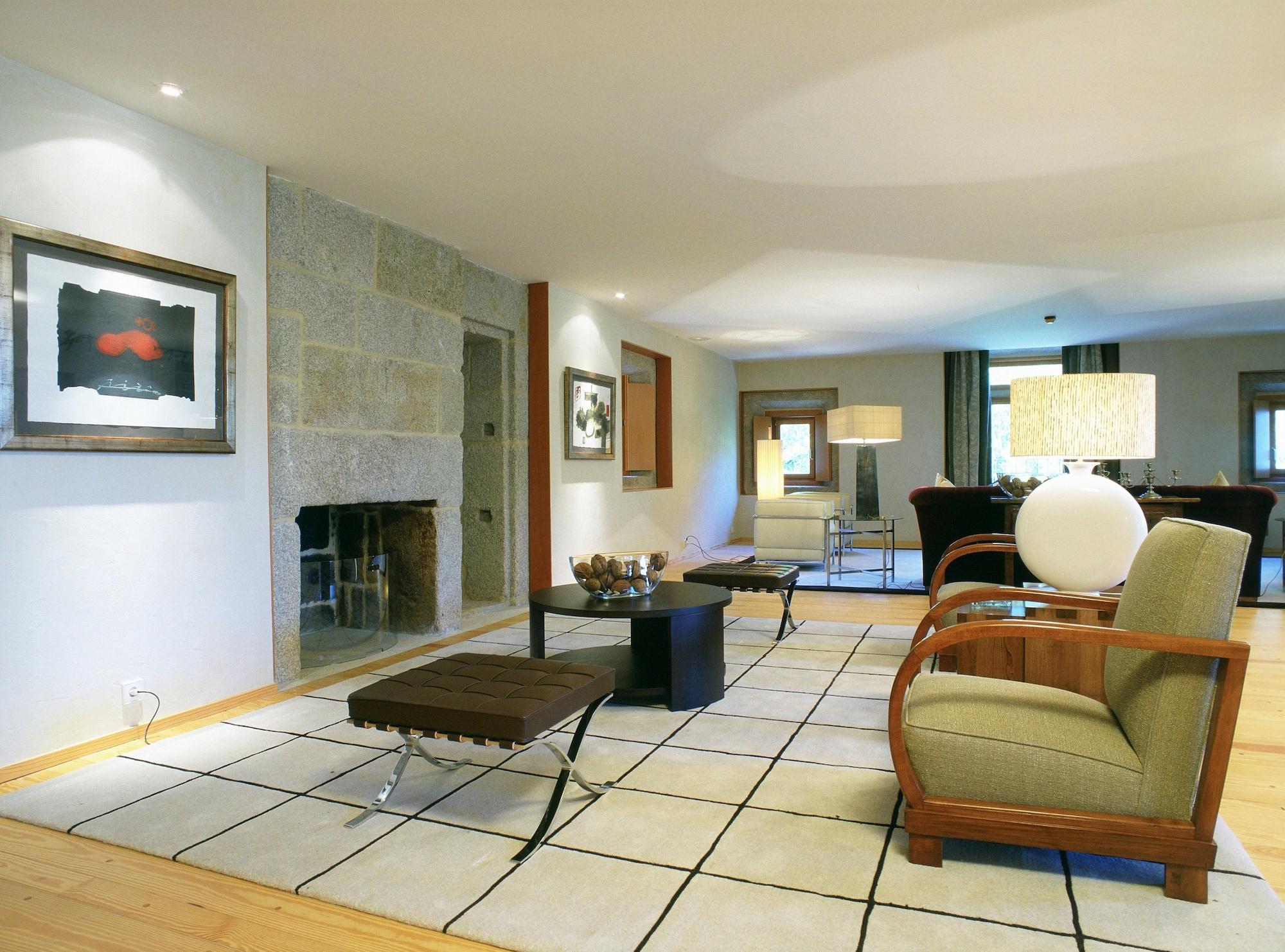 Vista Lobby Parador de Santo Estevo