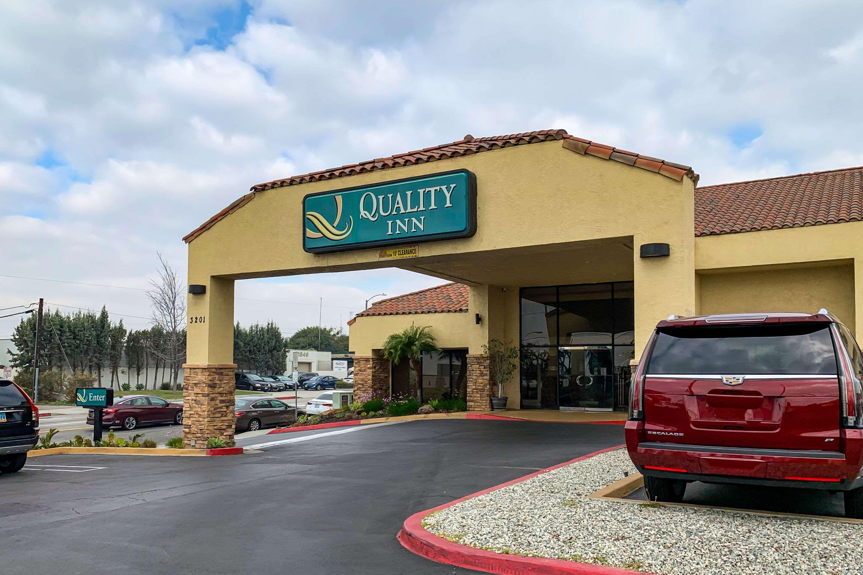 Vista Exterior Quality Inn Long Beach - Signal Hill