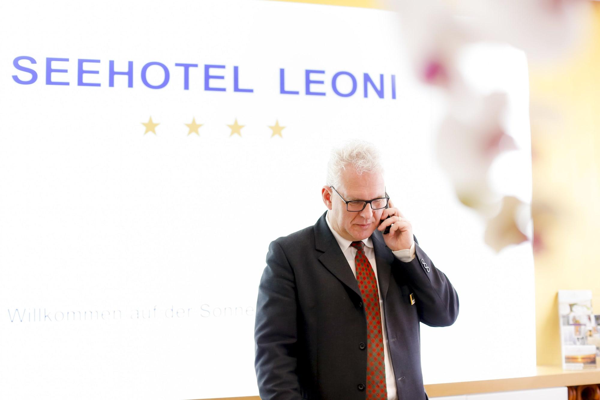 Vista Lobby Seehotel Leoni