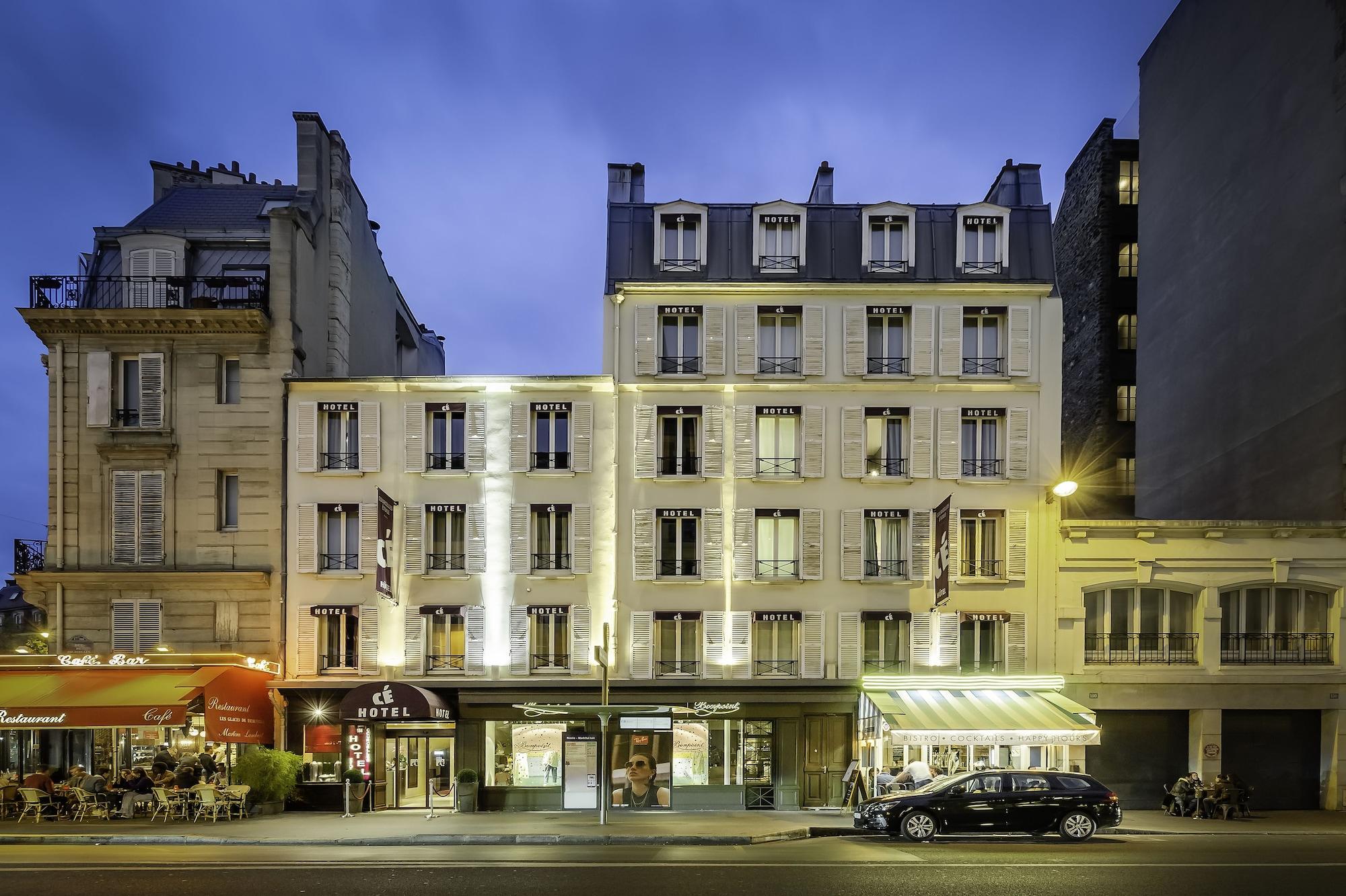 Vista Exterior Hôtel Courcelles Étoile