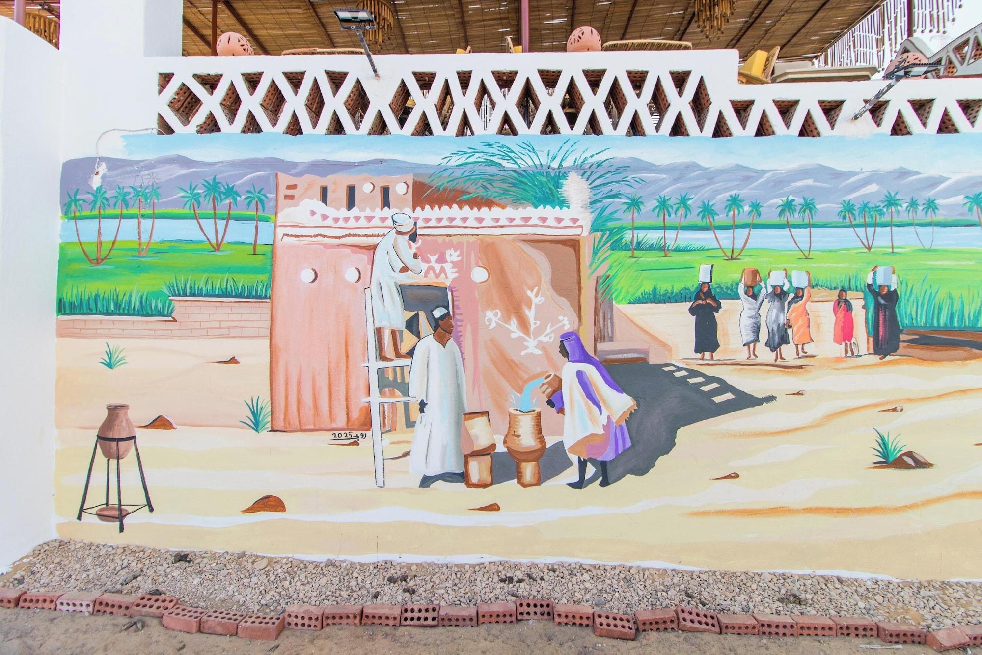 Vista Exterior Casa Nile View Rooms - Nubian hotel - by kerma hospitality