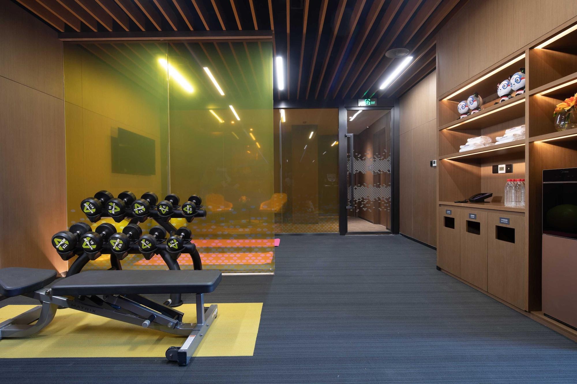 Gimnasio Hampton by Hilton Beijing Wuzi Xueyuan Road