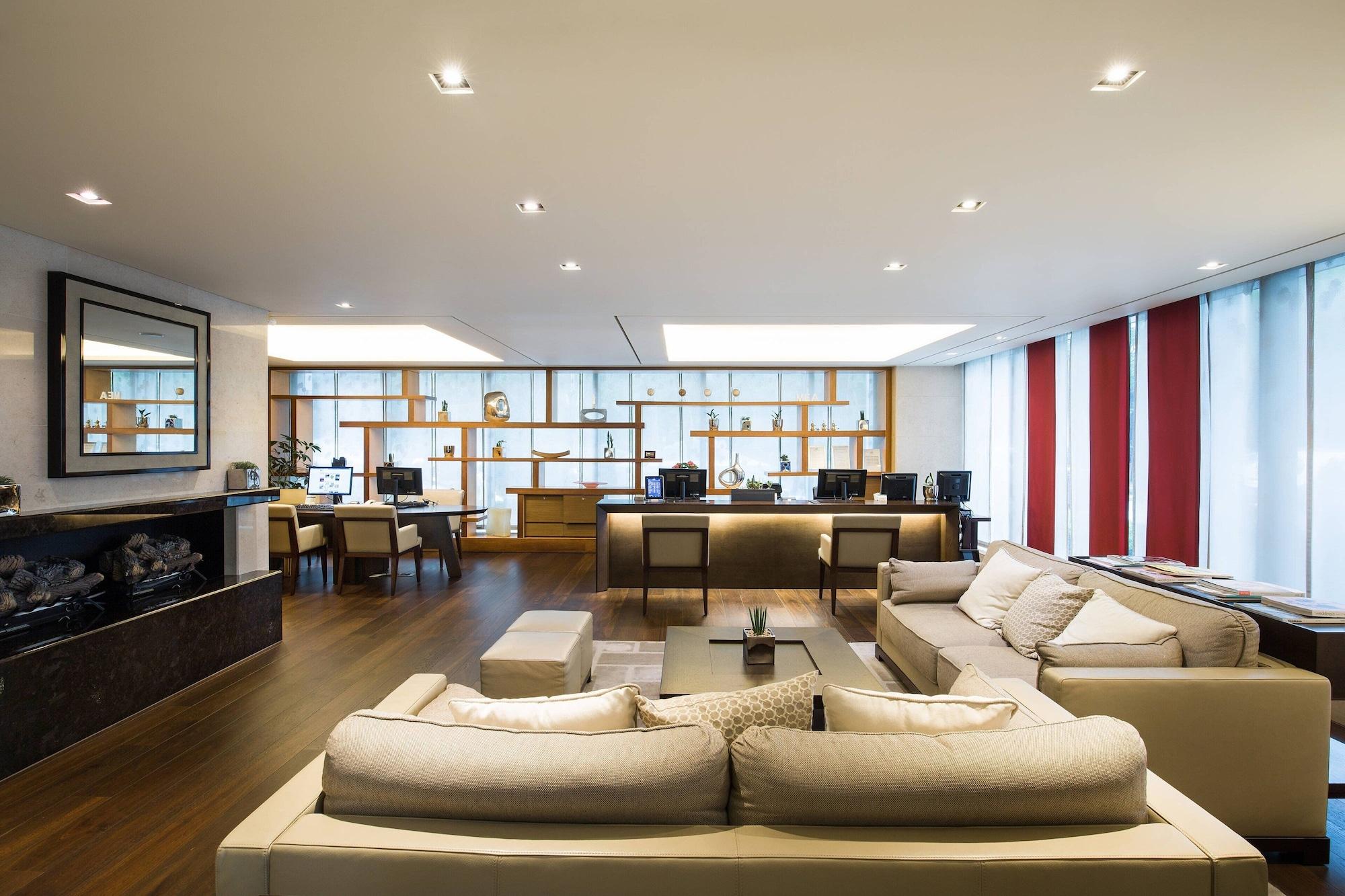 Vista Lobby Marriott Executive Apartments Seoul