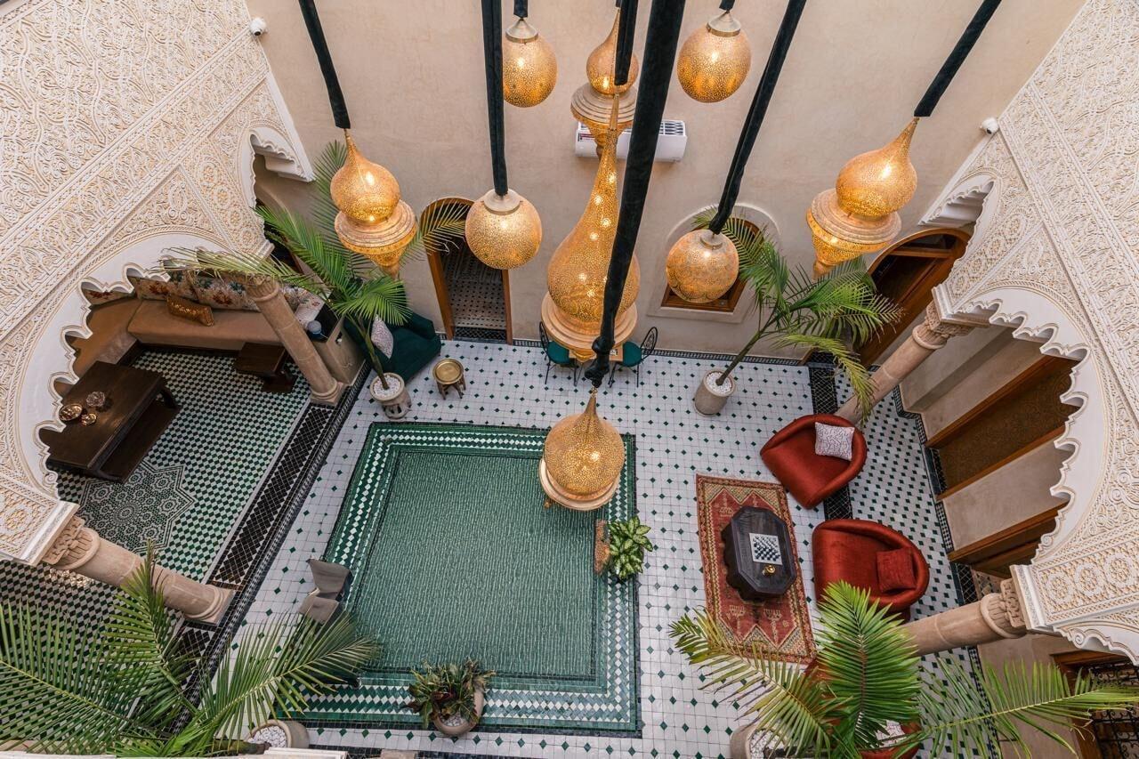 Vista Lobby Golden Riad