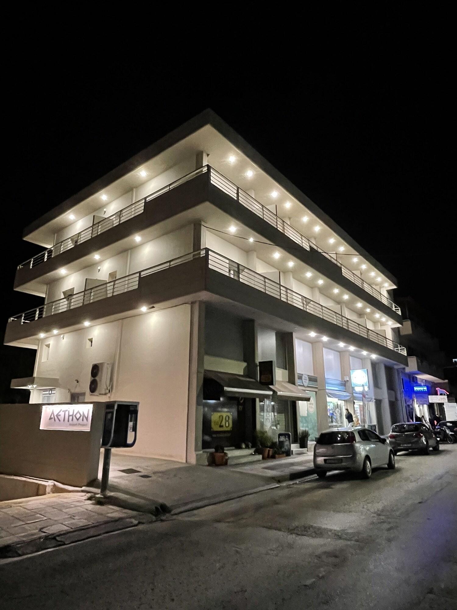 Vista Exterior Aethon Airport Project Hotel-Free Shuttle