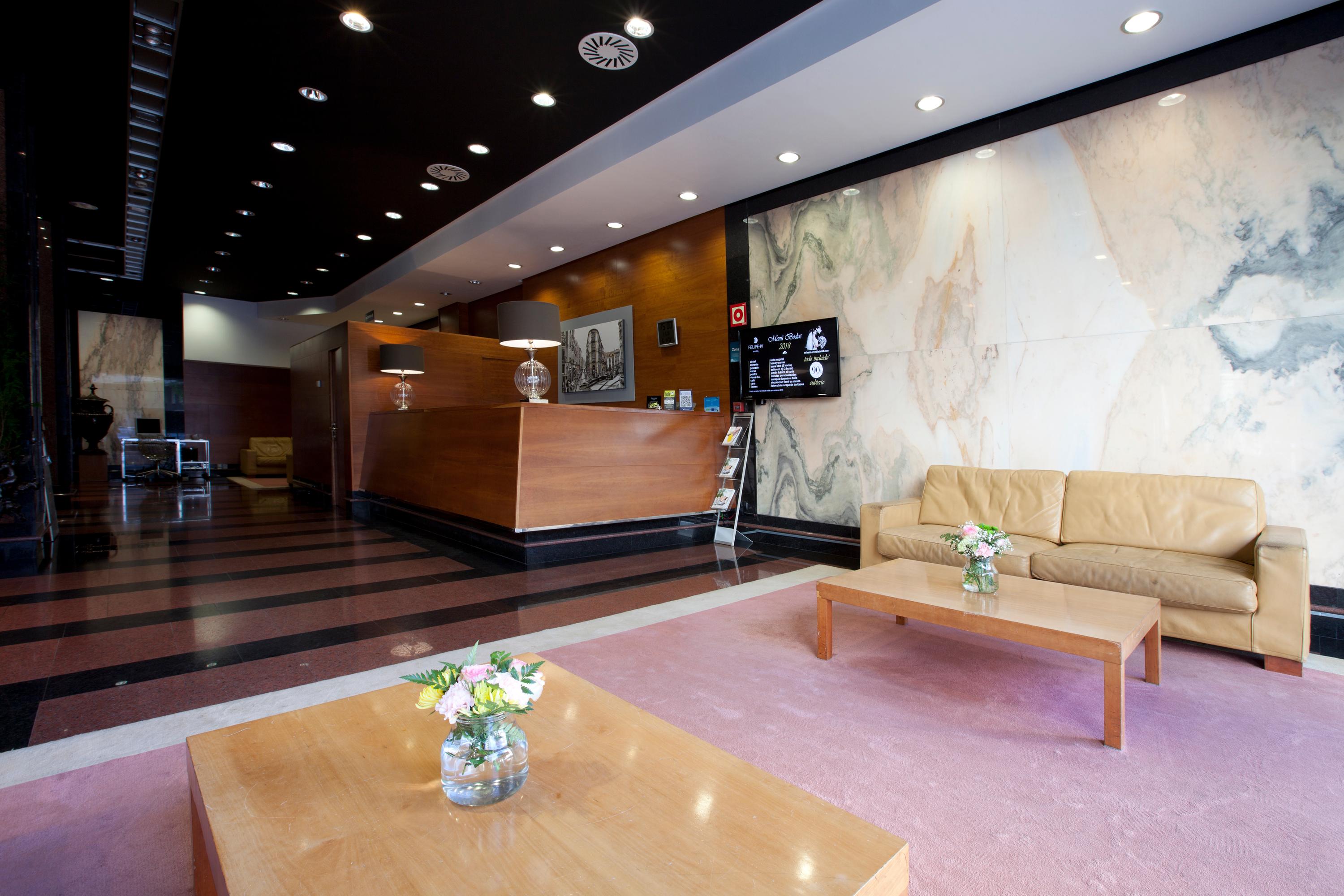 Vista Lobby Hotel Felipe IV